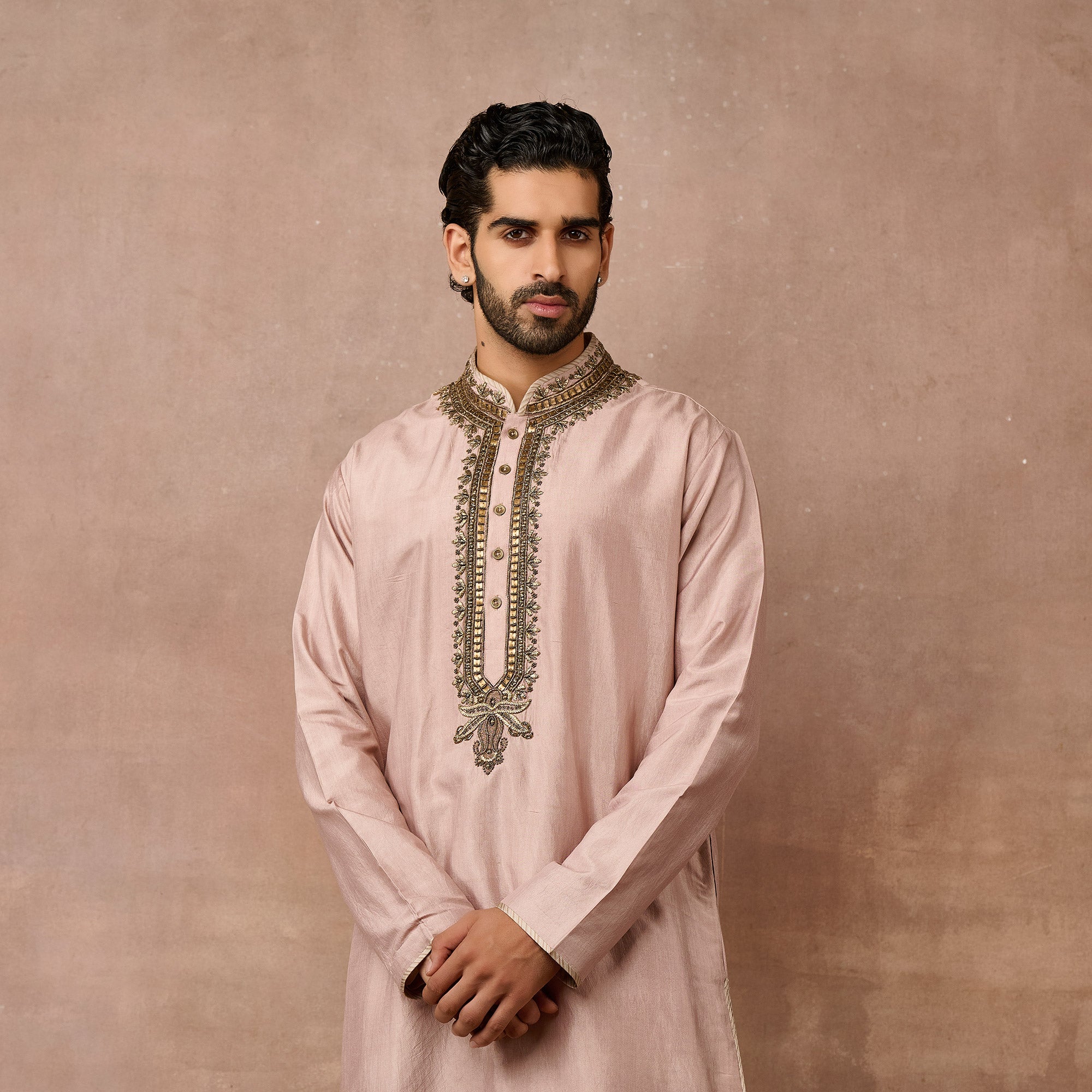 Blush Pink Kurta Set | EAST