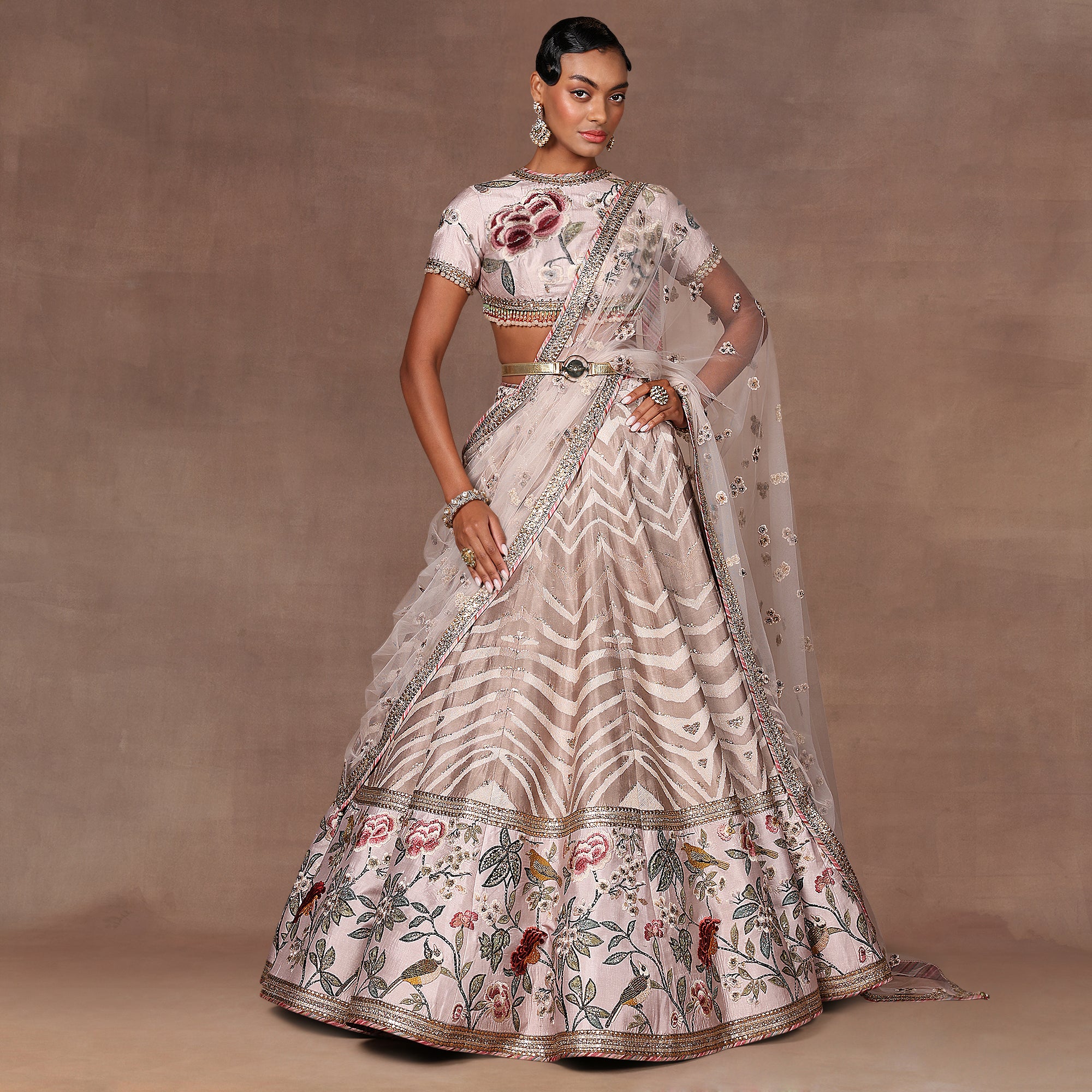 Blush Pink Lehenga Set | EAST