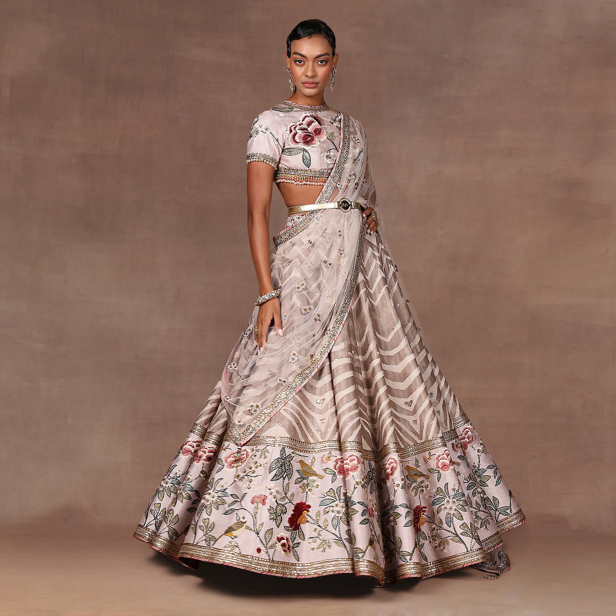 Blush Pink Lehenga Set | EAST