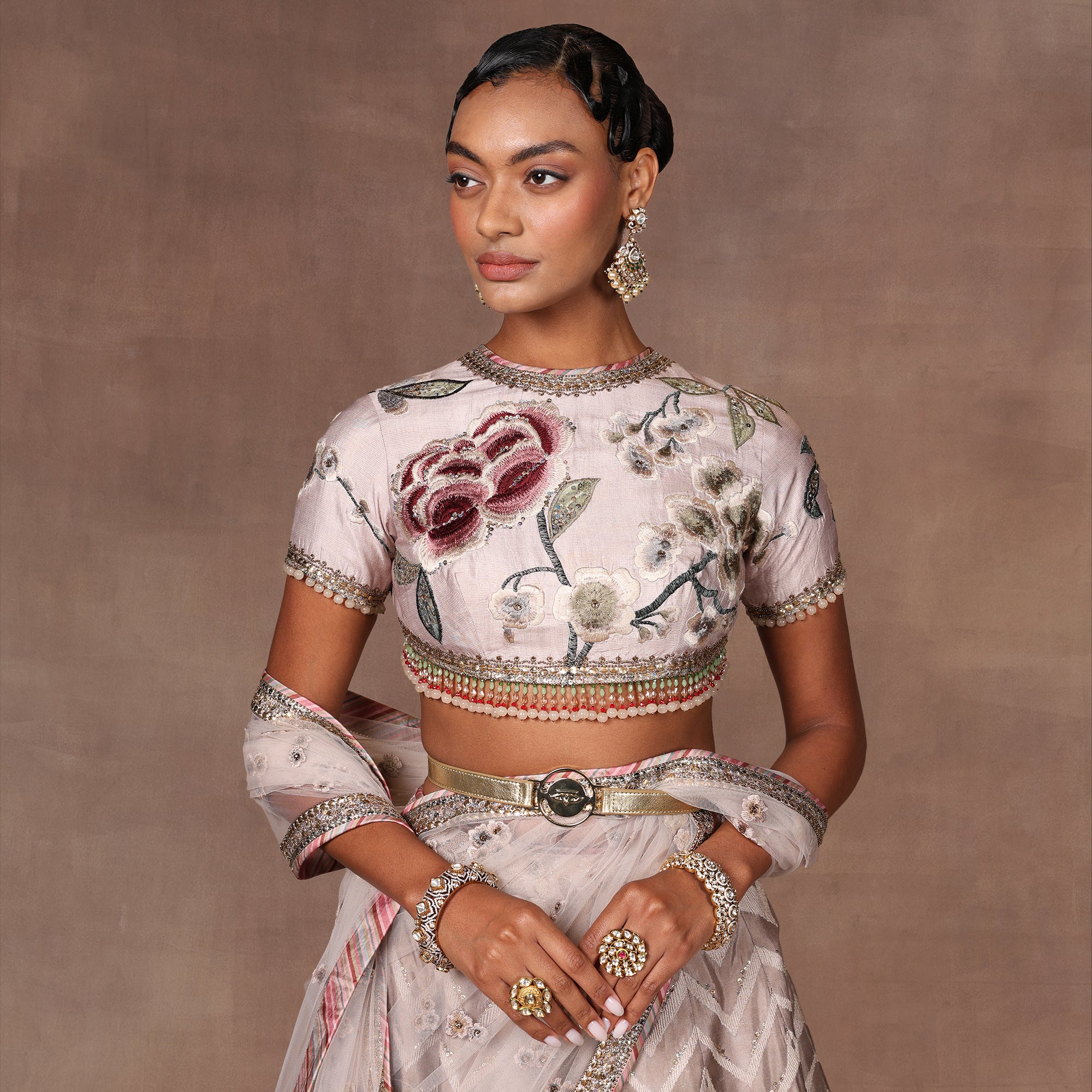 Blush Pink Lehenga Set | EAST