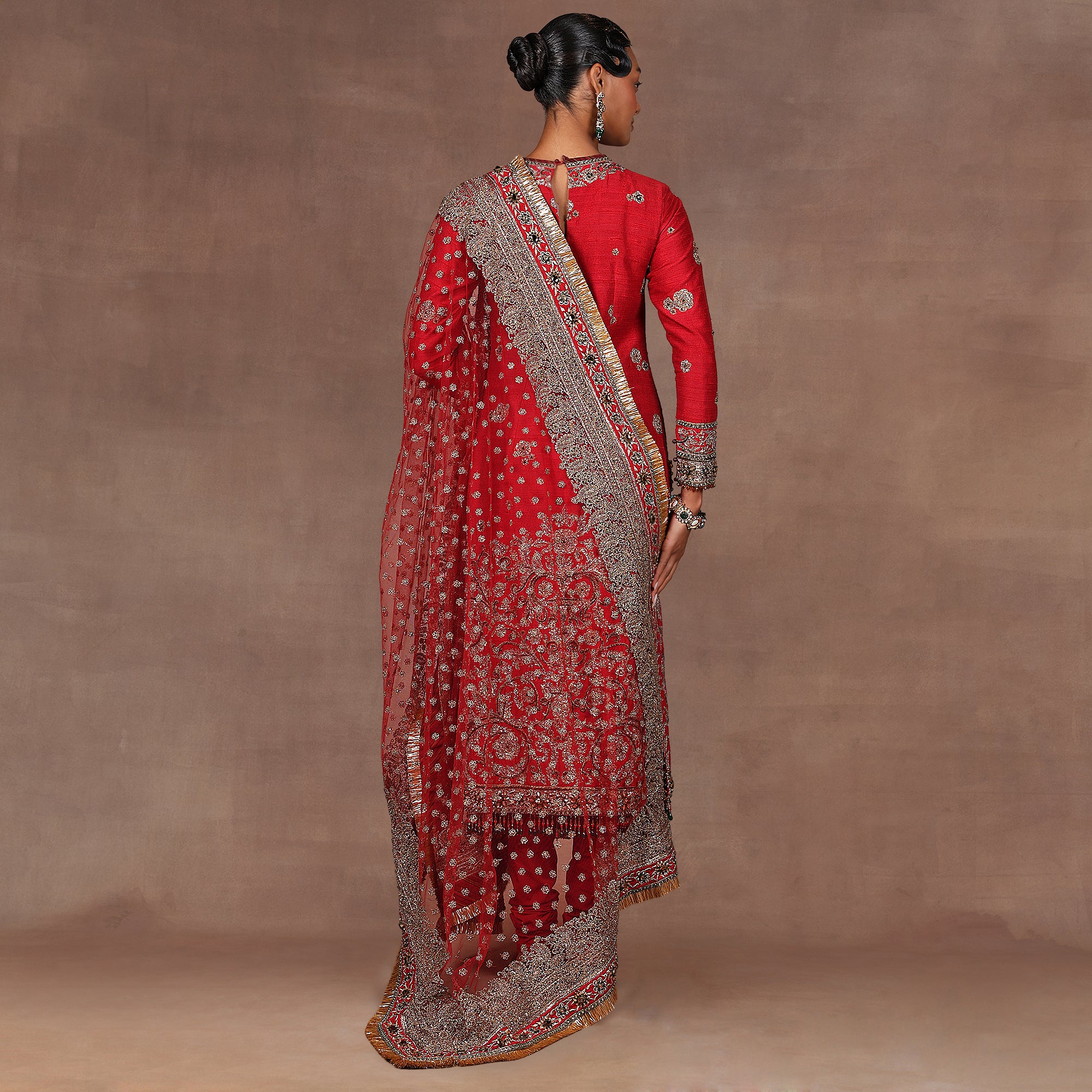 Cherry Red Tunic Set | EAST