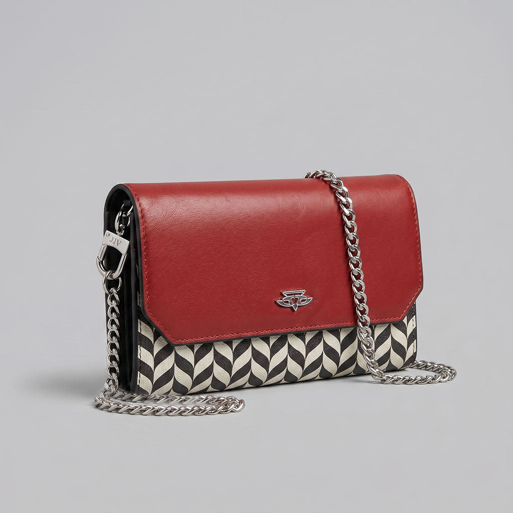 Chevron Trifold Wallet