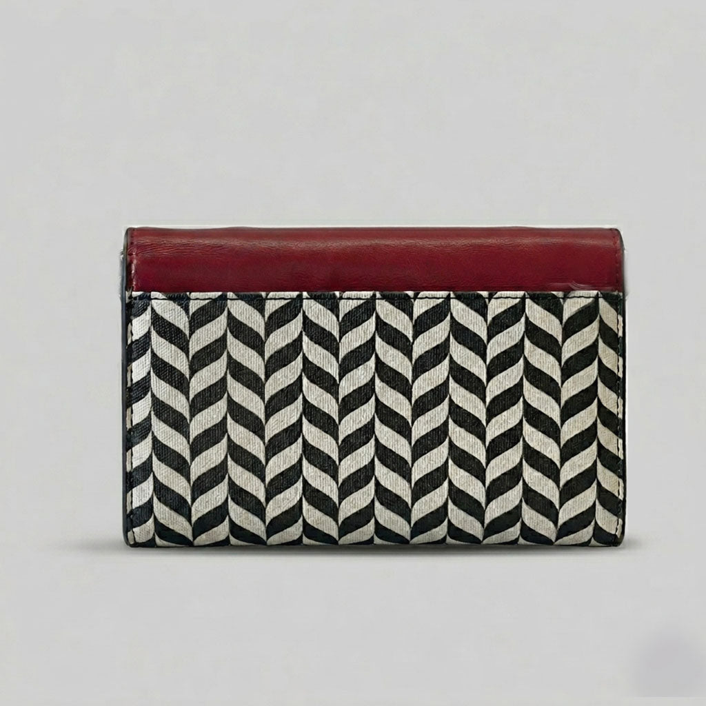 Chevron Trifold Wallet