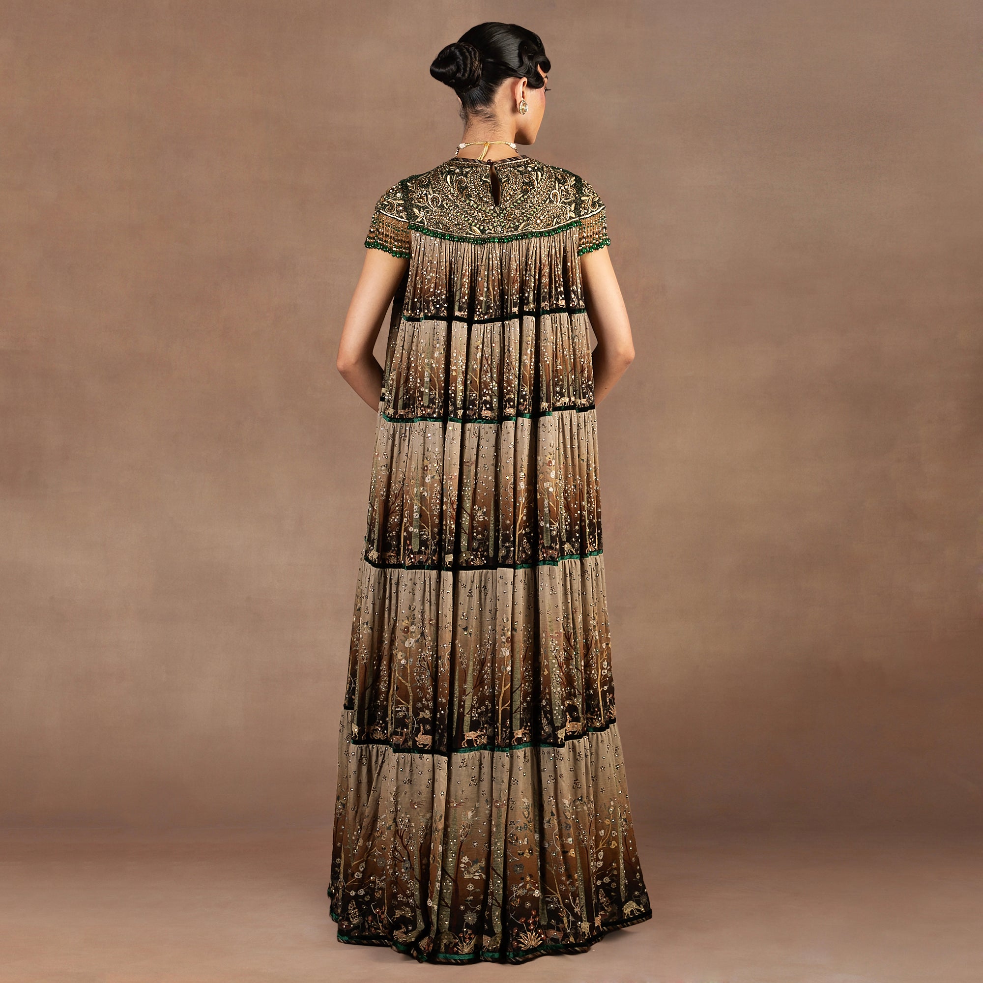 Chocolate Brown Ombre Dress | EAST