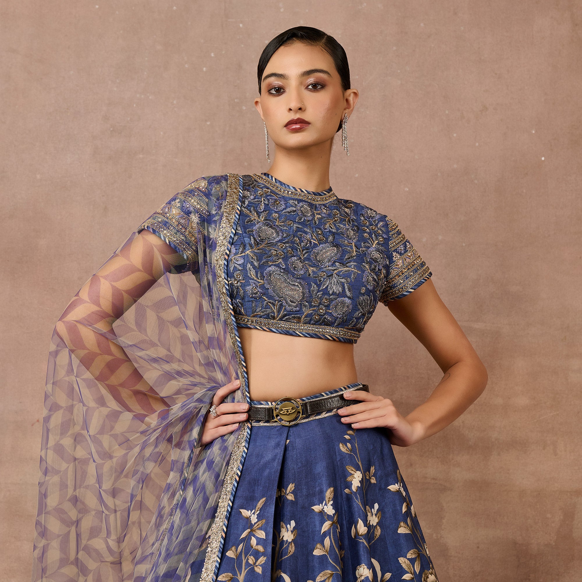 Cobalt Blue Skirt Set | EAST
