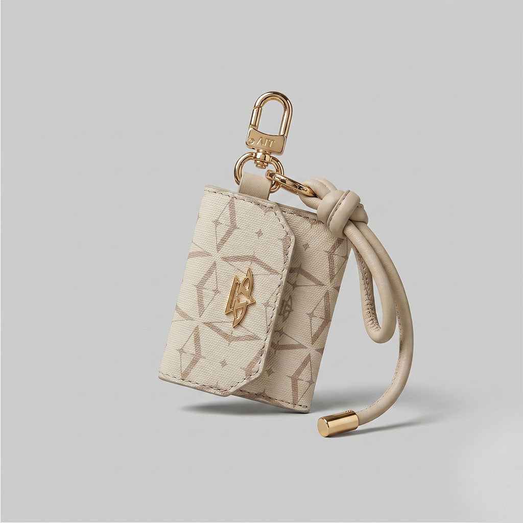 Crème Ivory Phoenix Diasun Coin Purse