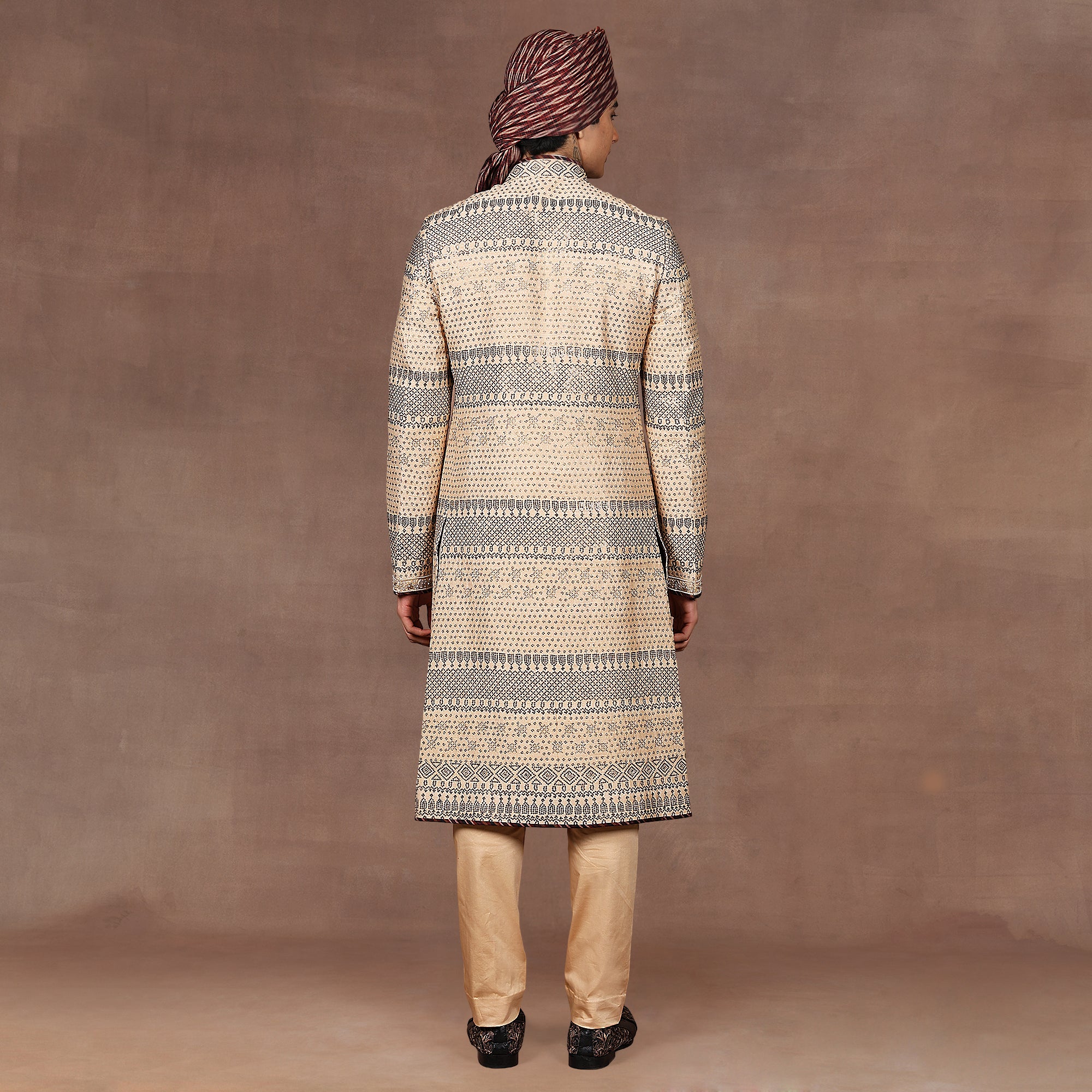 Crème Ivory Sherwani Set | EAST