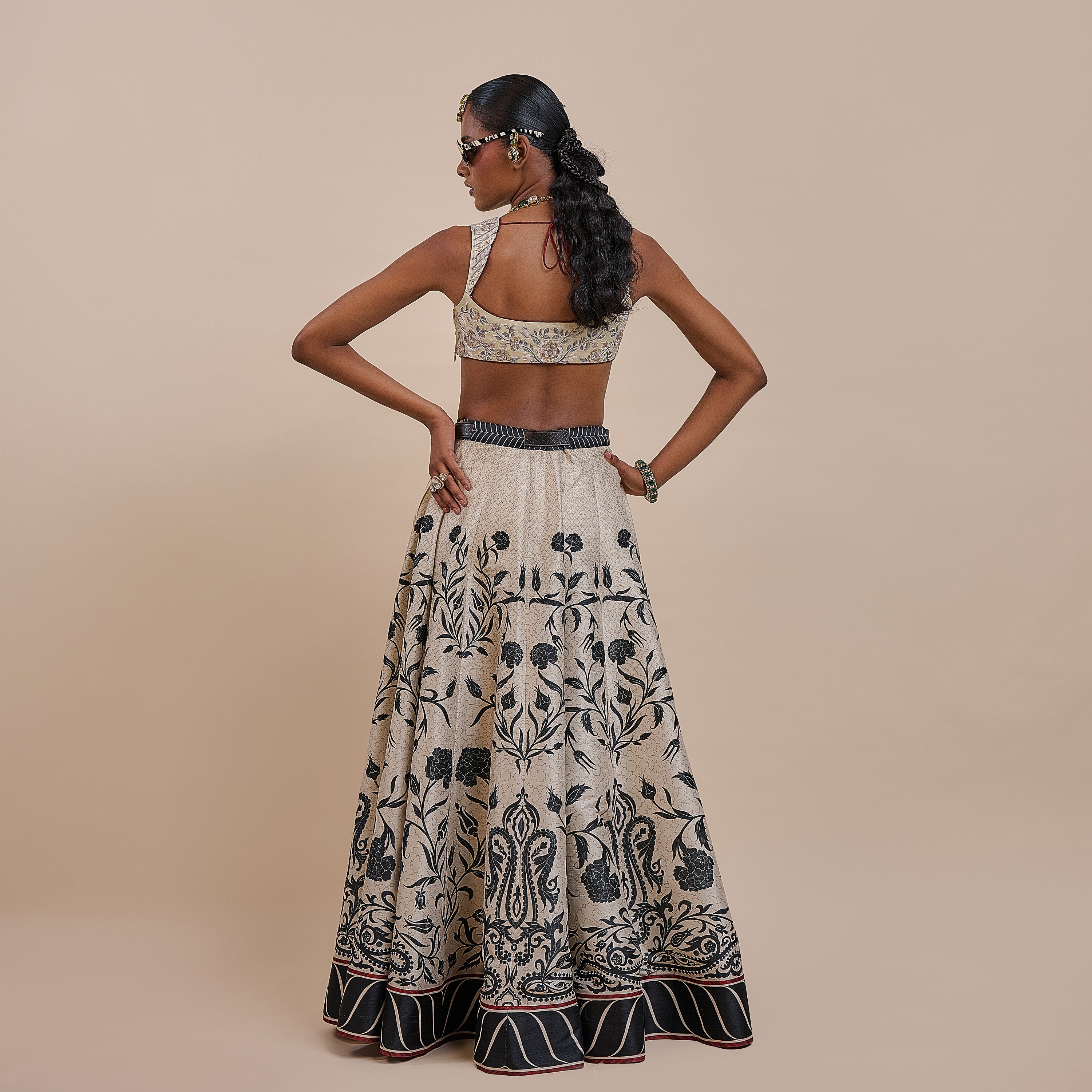 Crème Ivory Skirt Set | ATTH