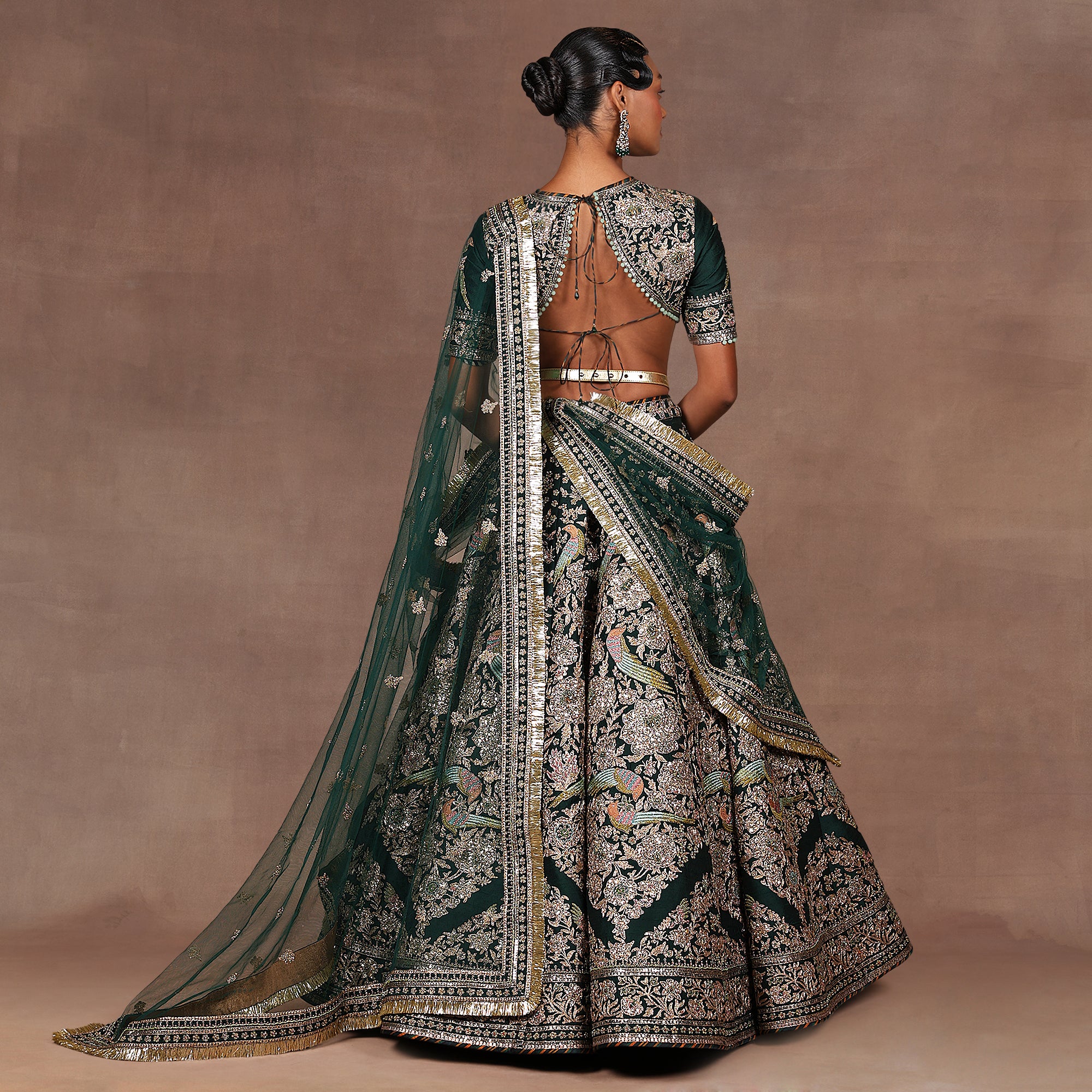 Emerald Lehenga Set | EAST
