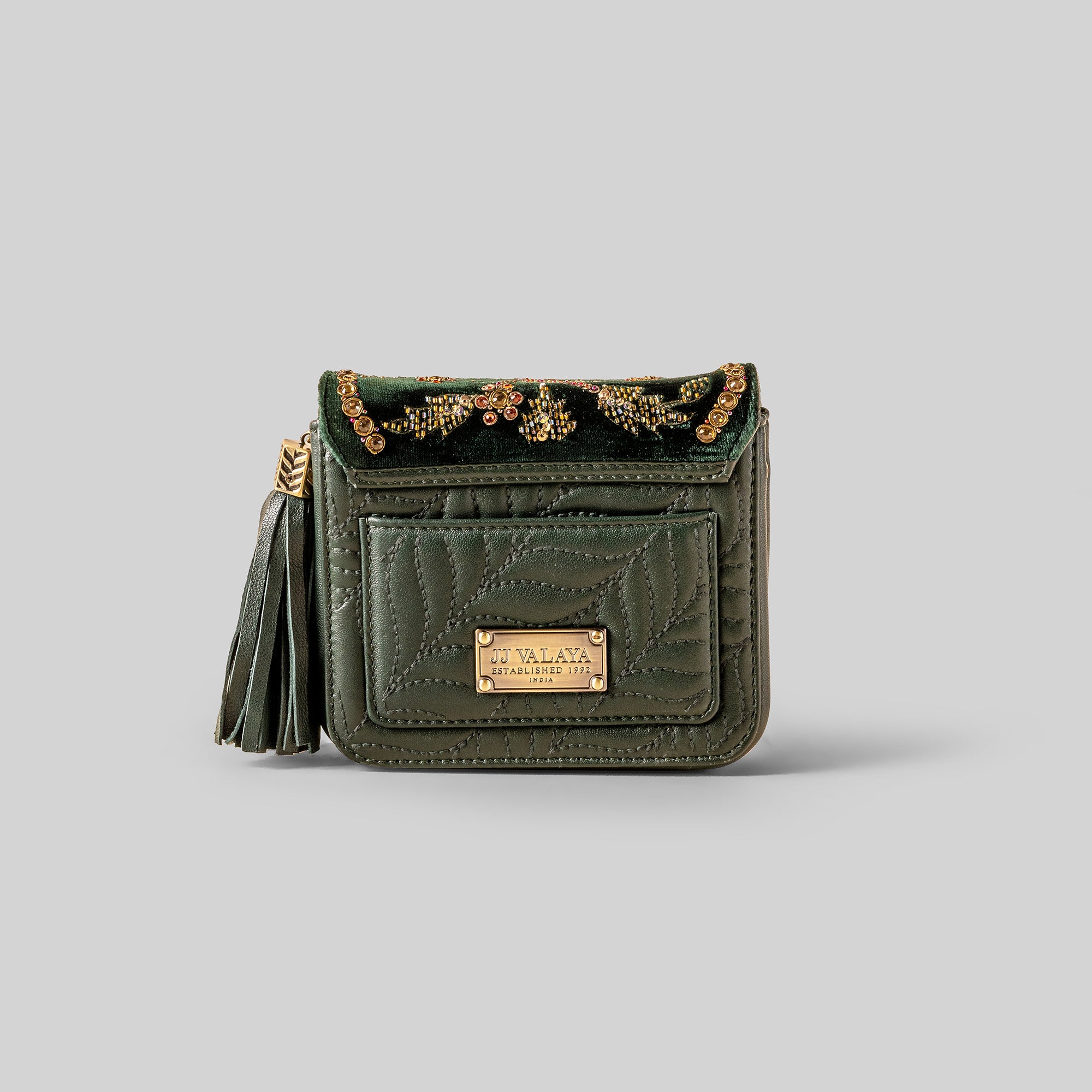 Emerald Mini Flap Bag