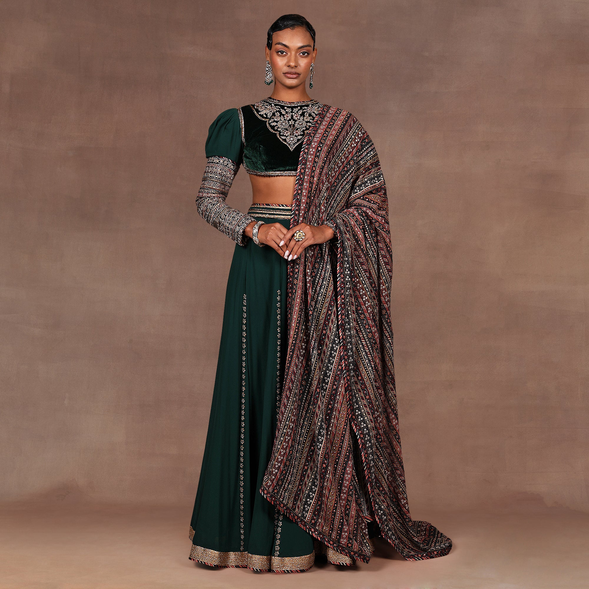 Emerald Sharara Set | EAST
