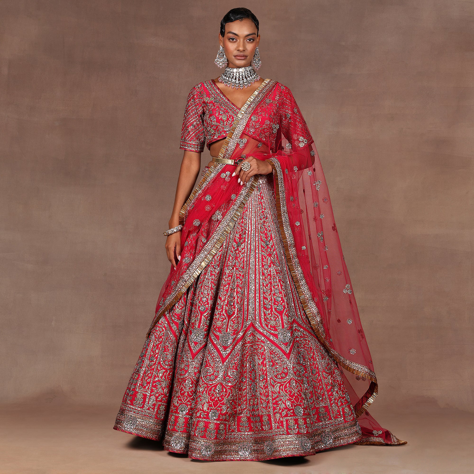 Fuschia Lehenga Set | EAST