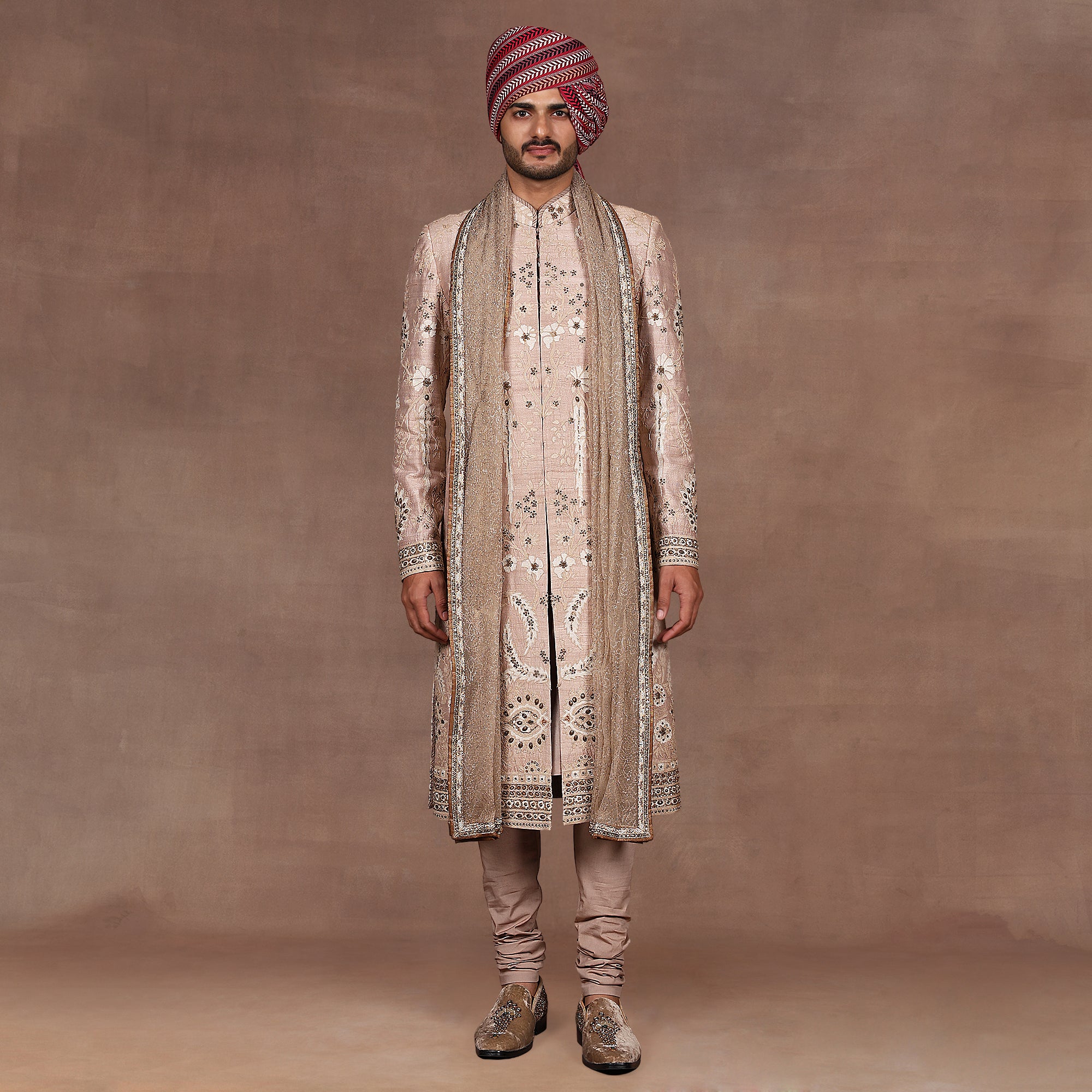 Gold Tulle Stole | EAST