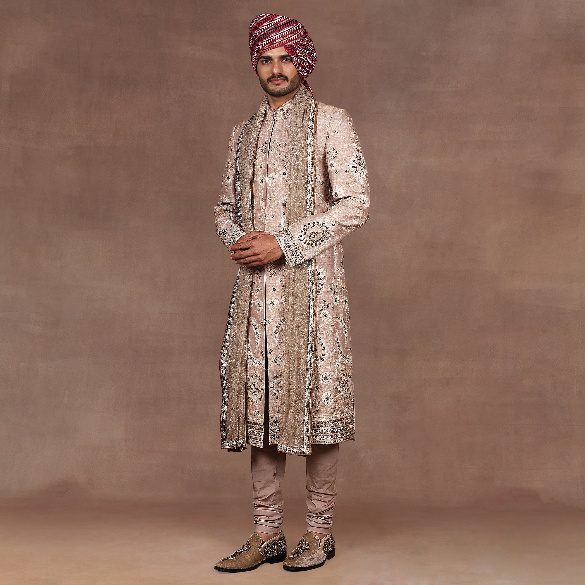 Gold Tulle Stole | EAST