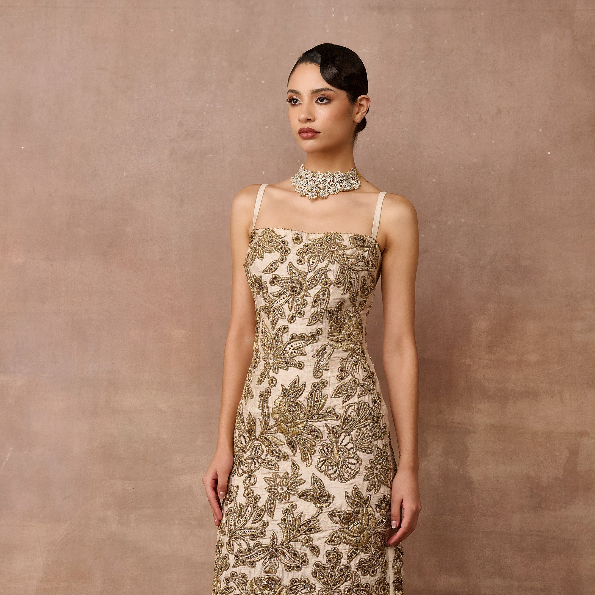 Ivory - Gold Dress | EAST