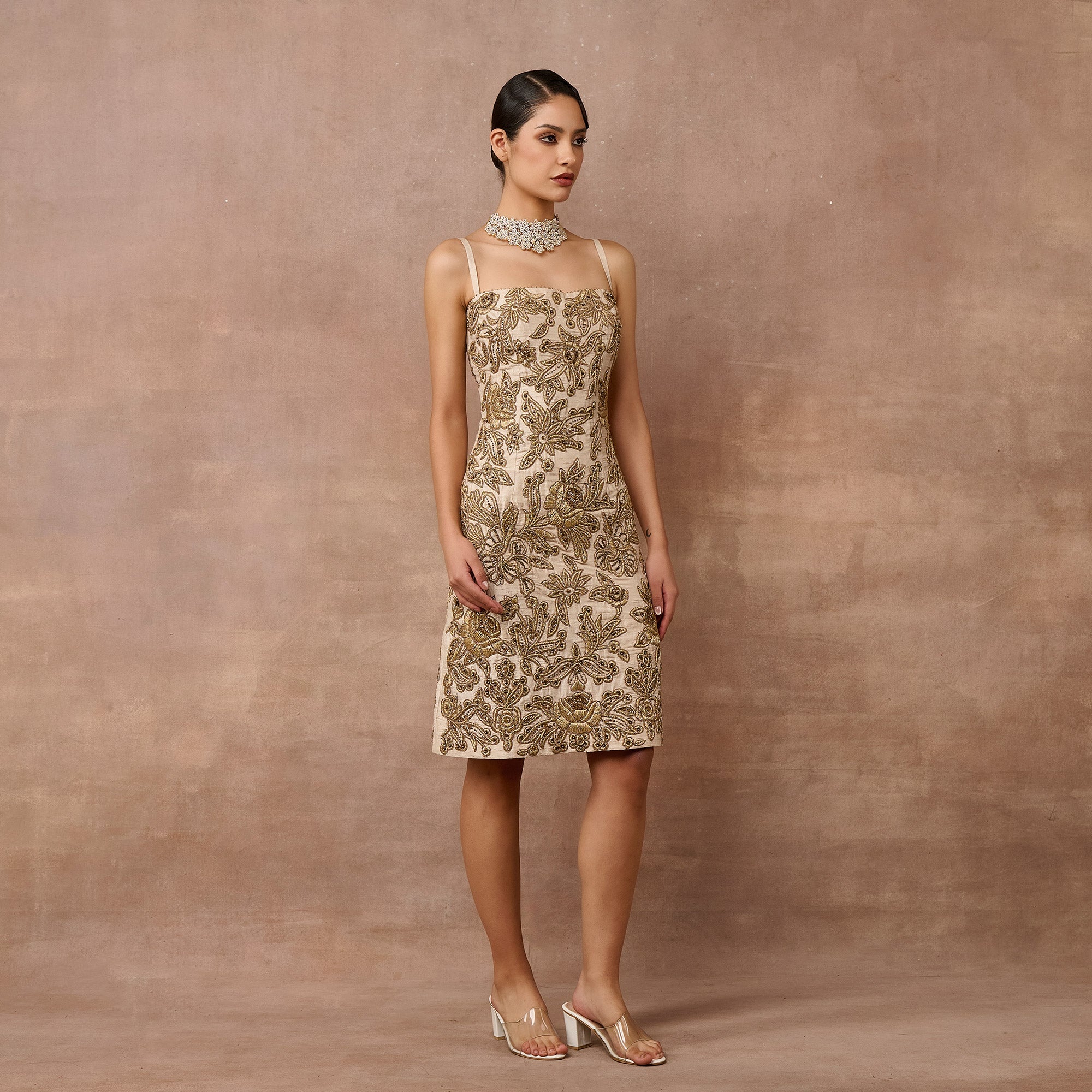 Ivory - Gold Dress | EAST