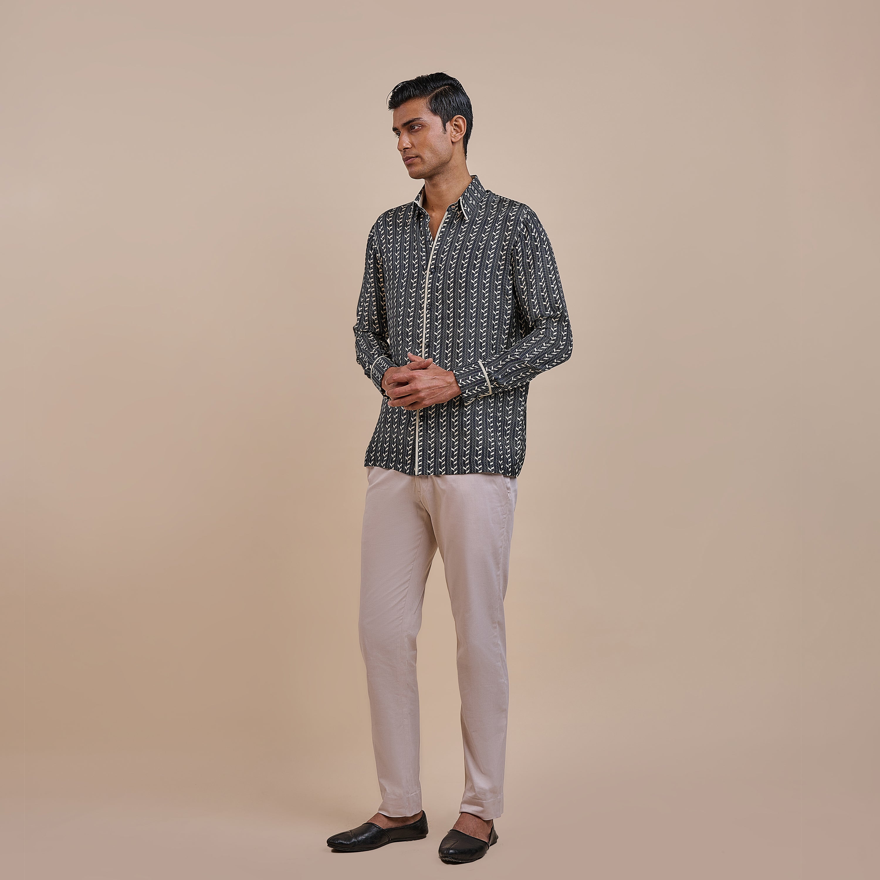 Linear Chevron Shirt | ATTH