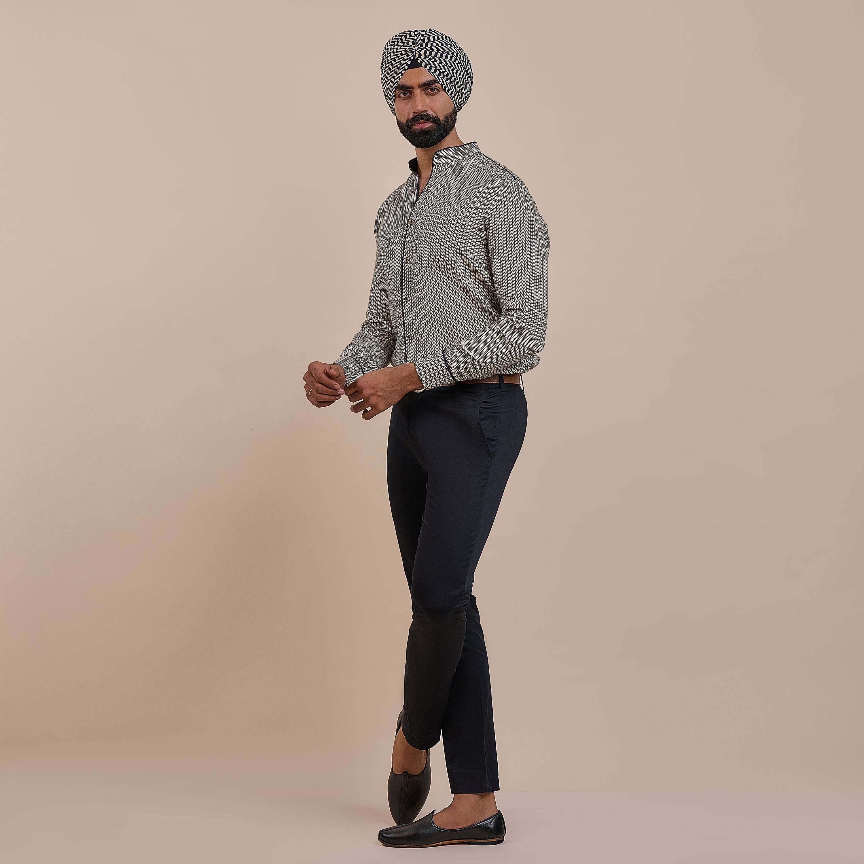 Micro Chevron Shirt | ATTH