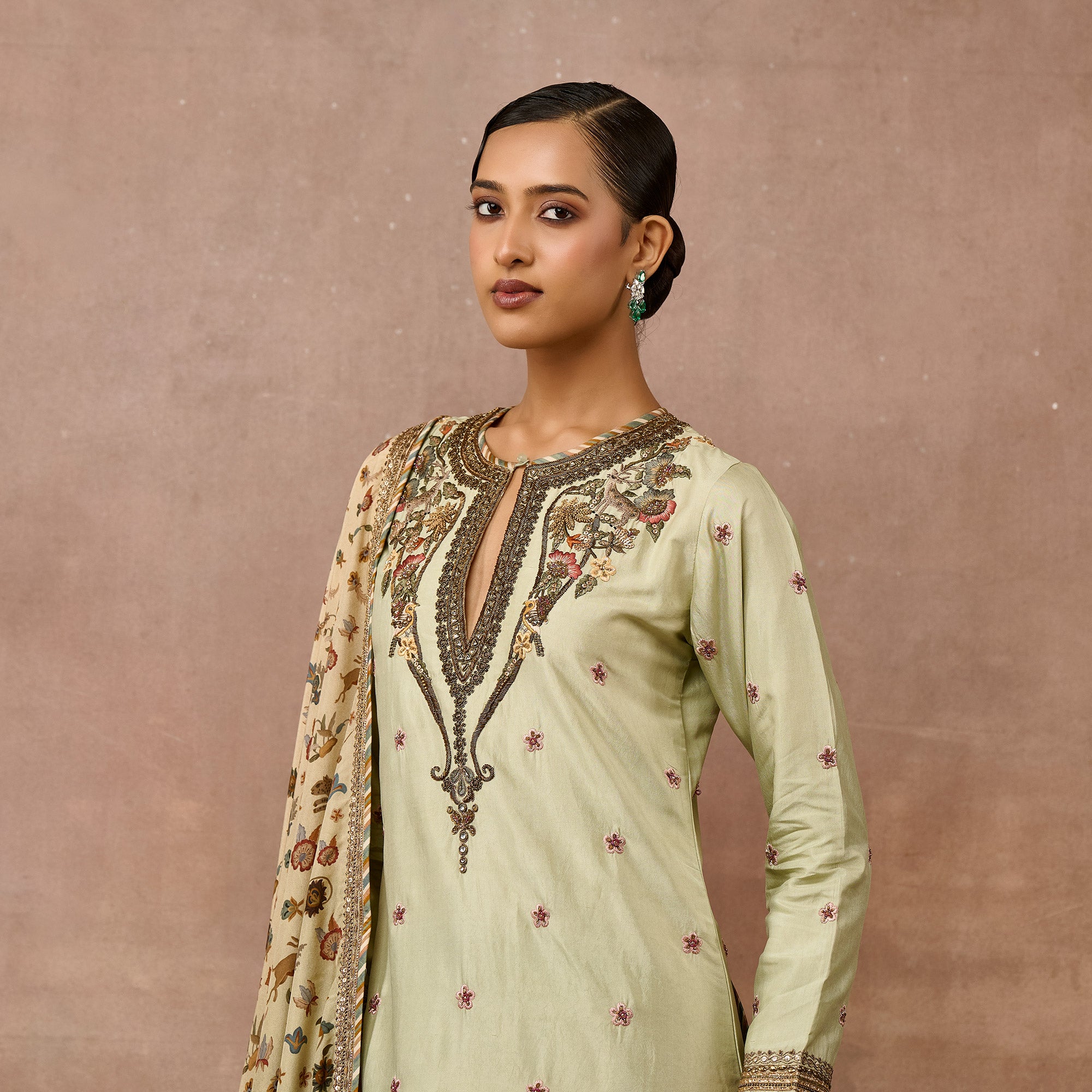 Mint Green Tunic Set | EAST