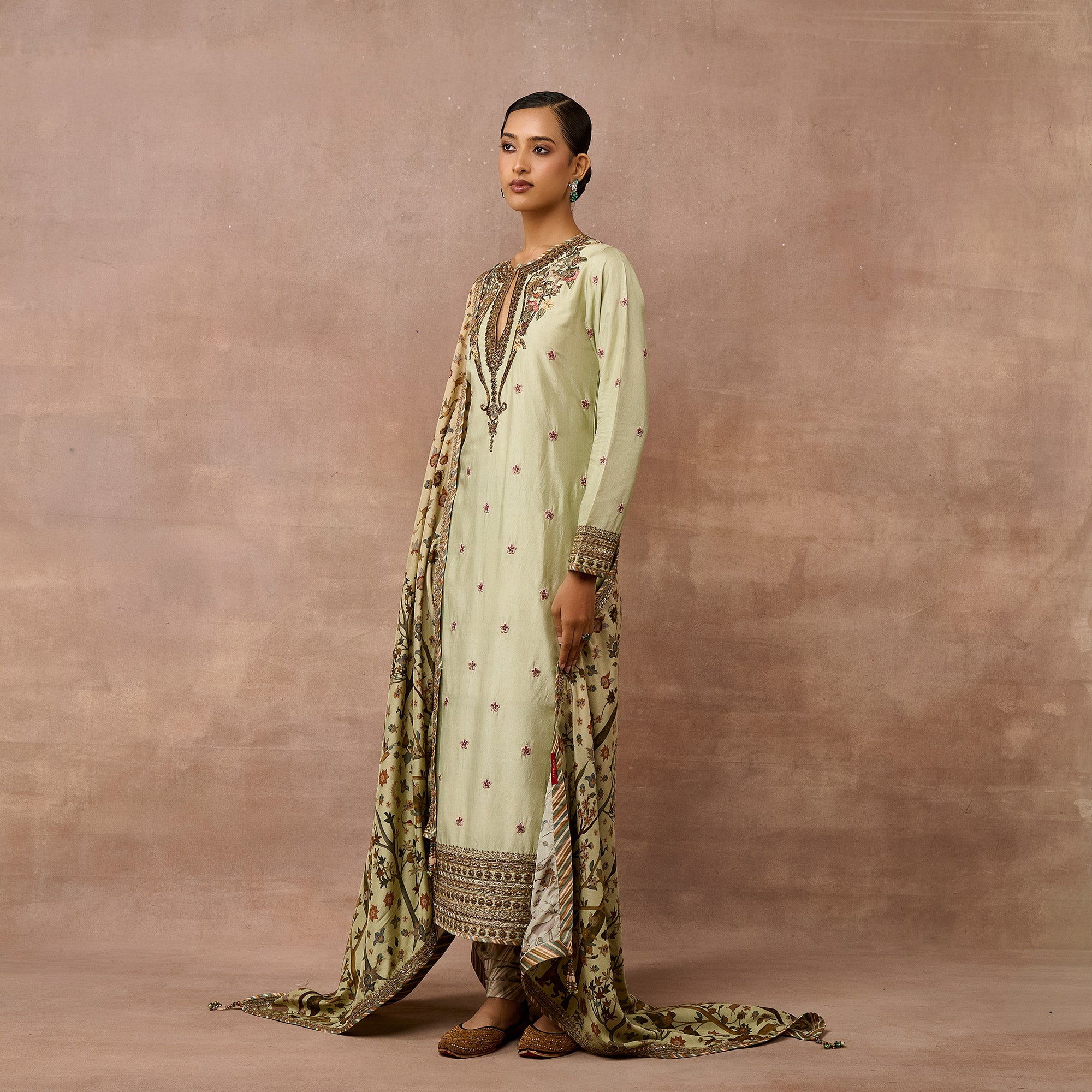 Mint Green Tunic Set | EAST