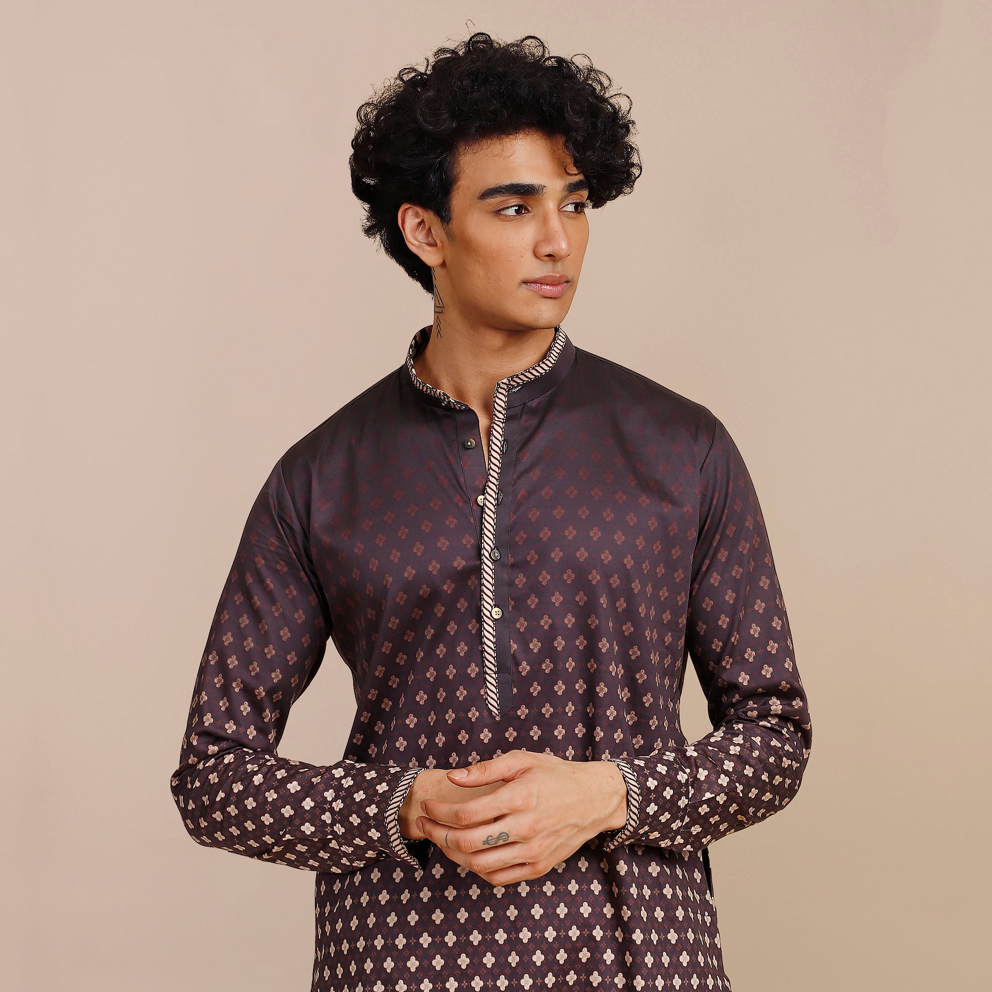 Navy Blue Kurta | SATT