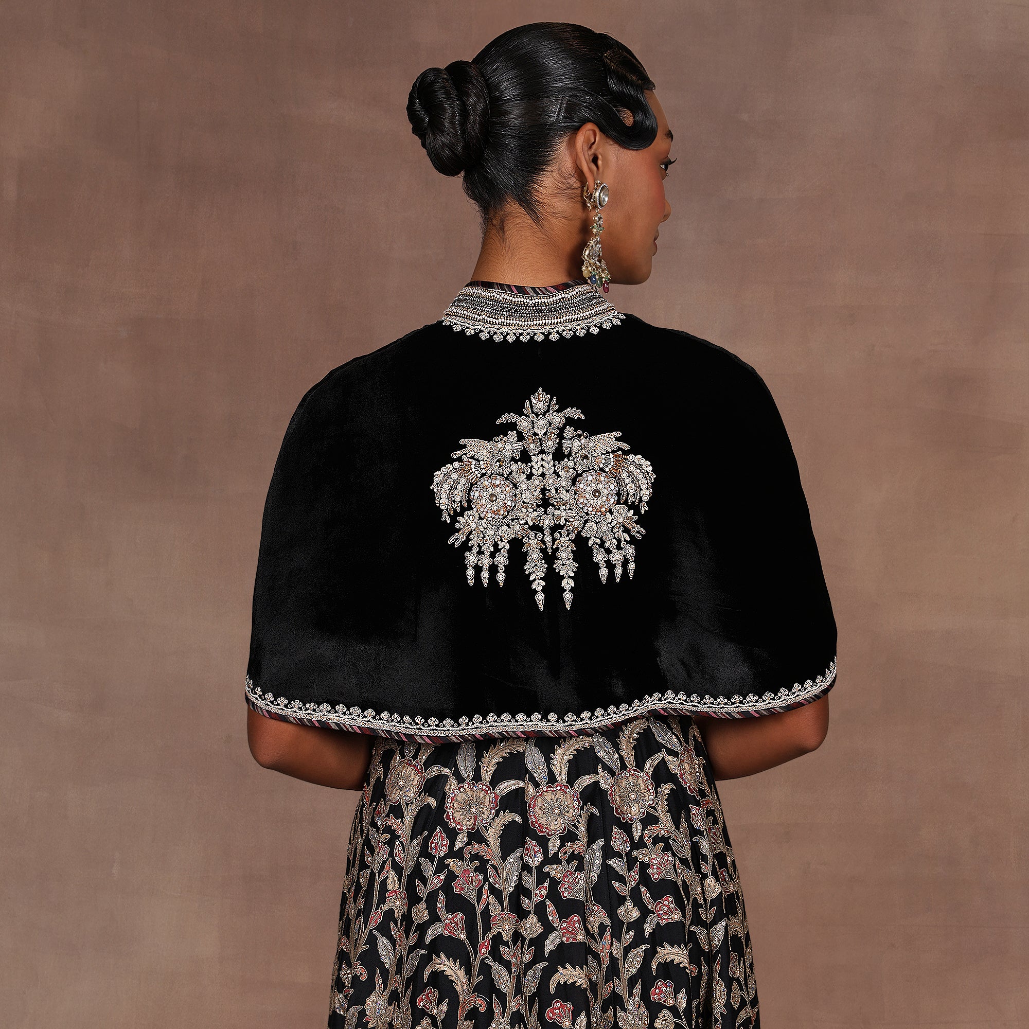 Noir Anarkali Set | EAST