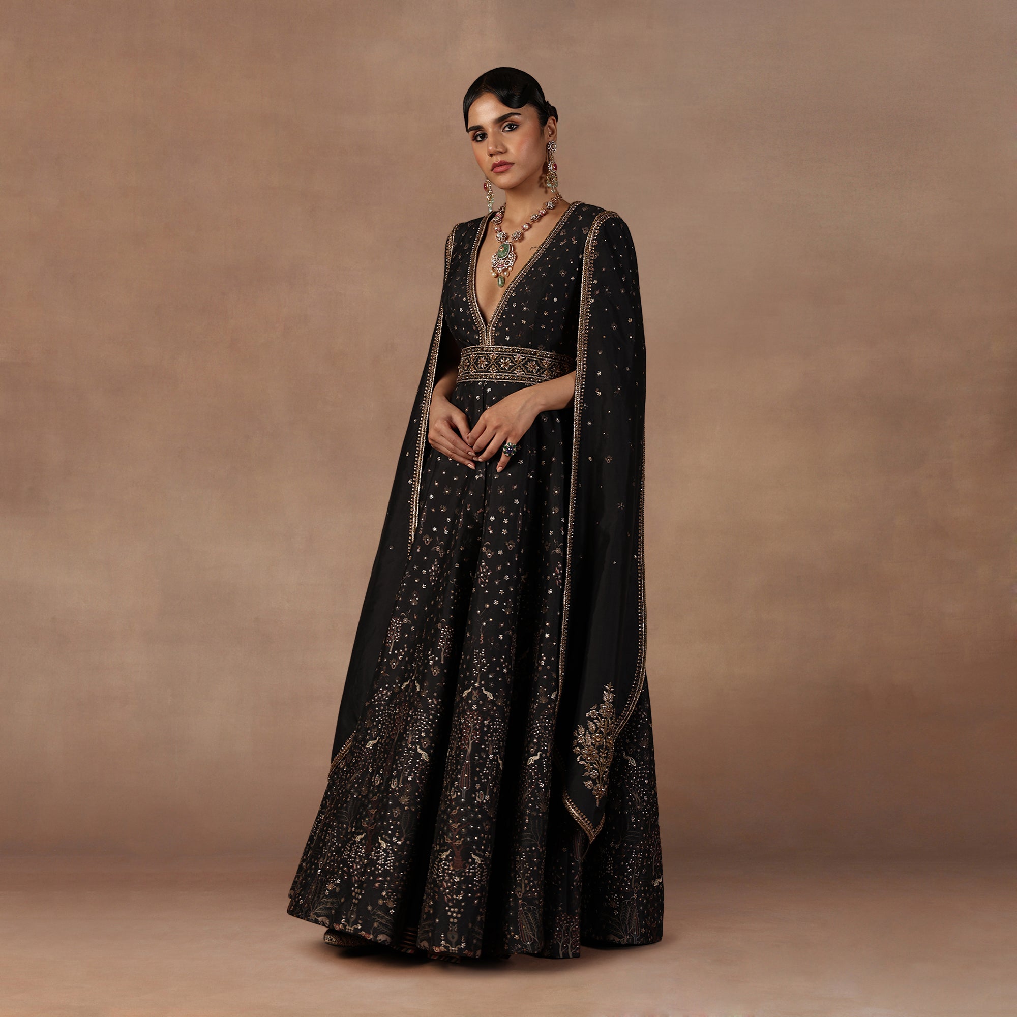 Noir Black Jacket Set | EAST