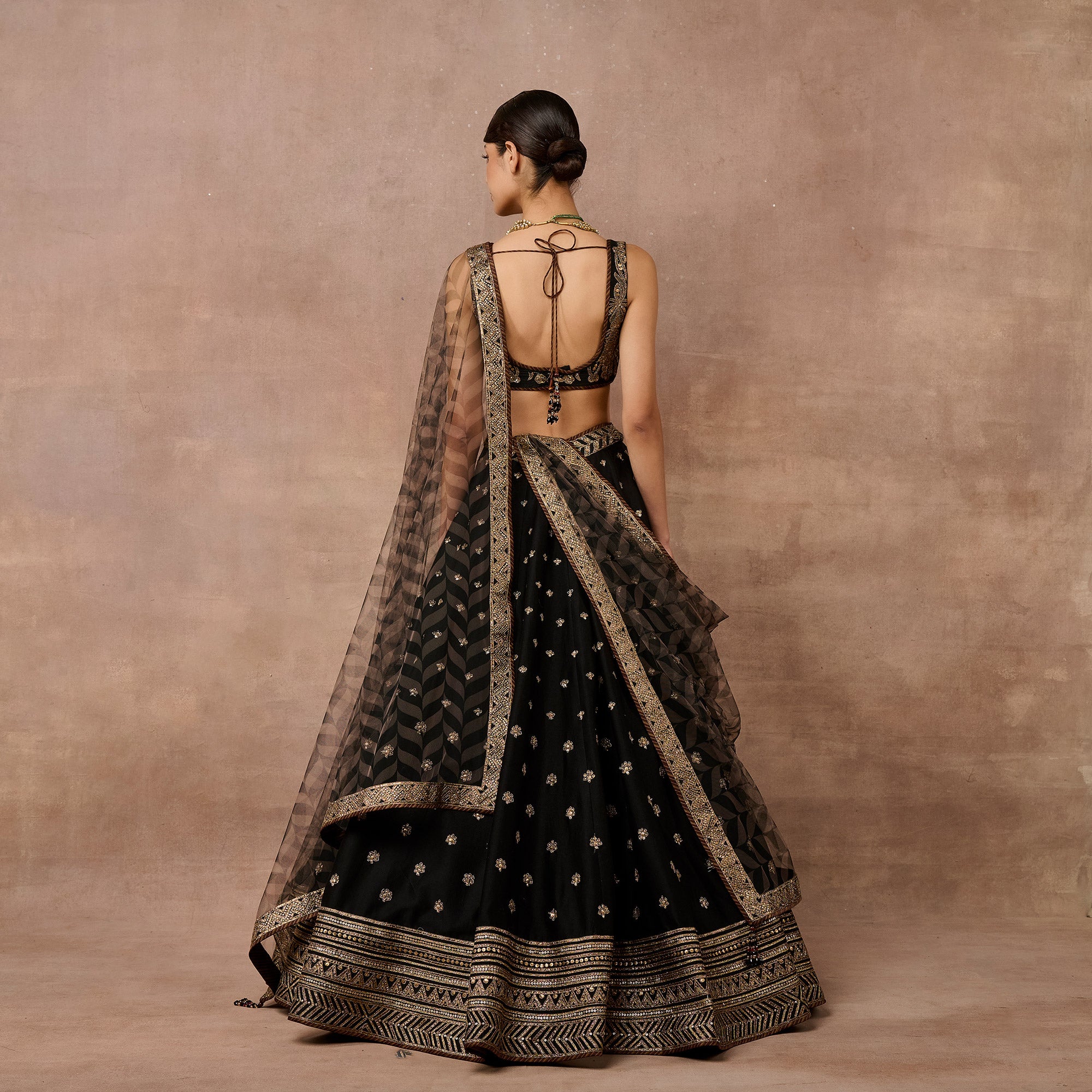 Noir Black Skirt Set | EAST
