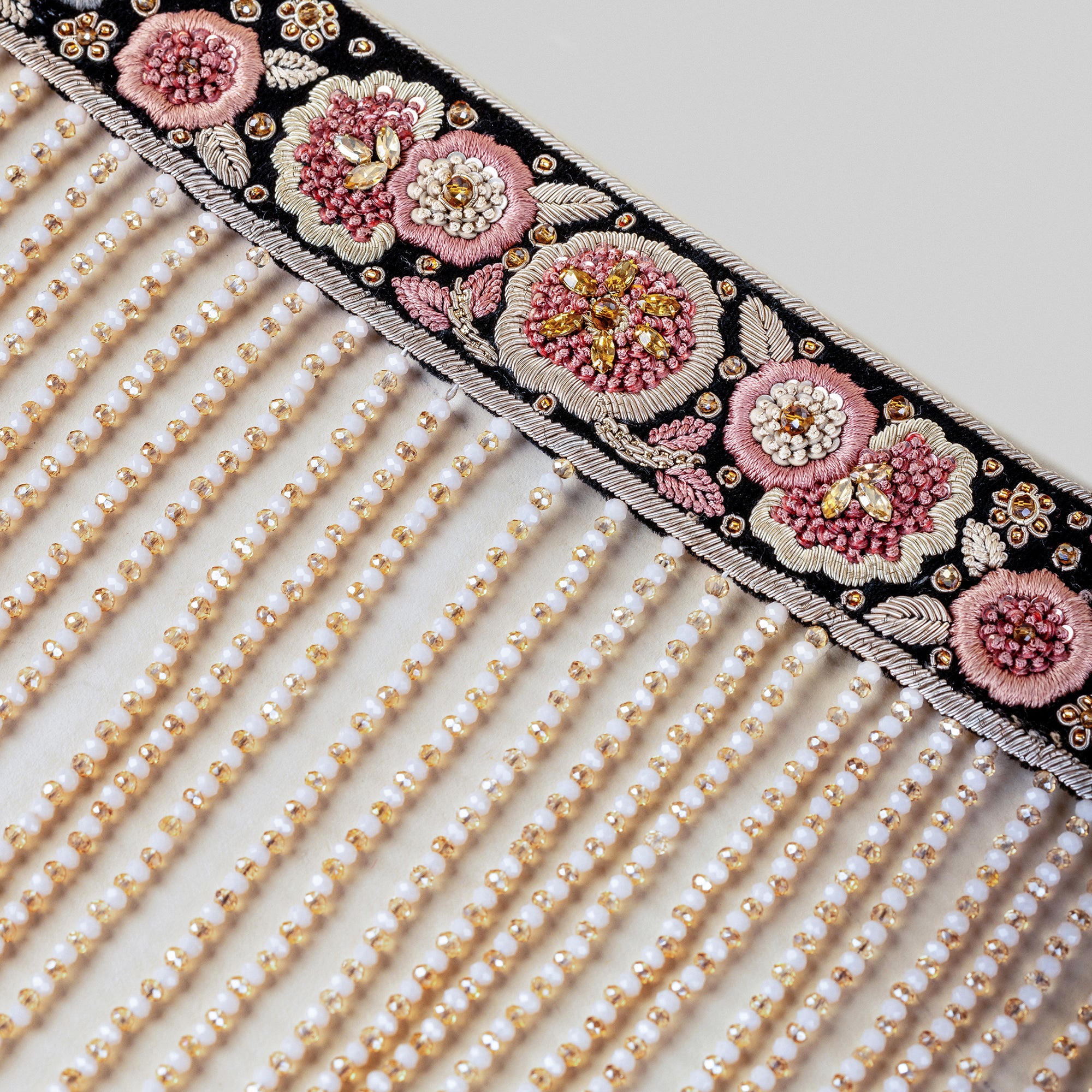 Noir - Blush Pink Embroidered Sehera