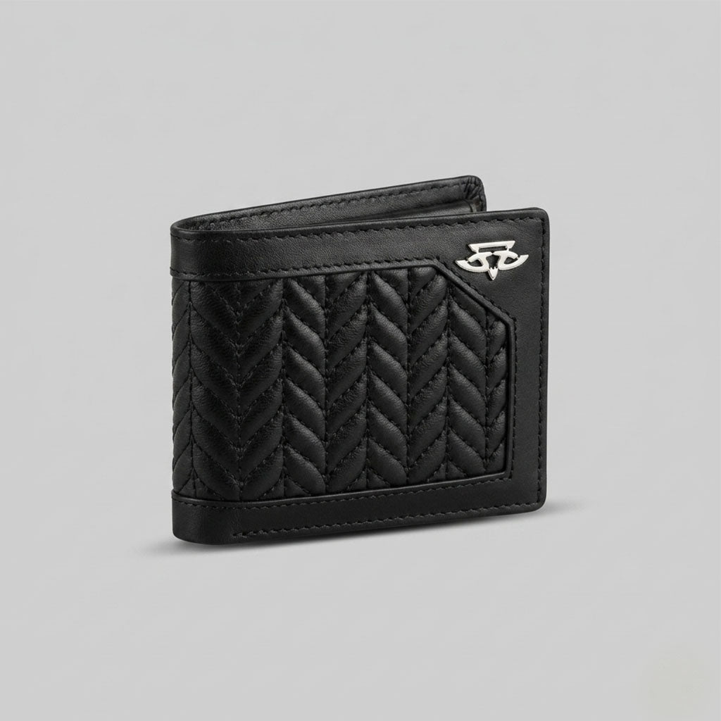 Noir Chevron Men's Wallet