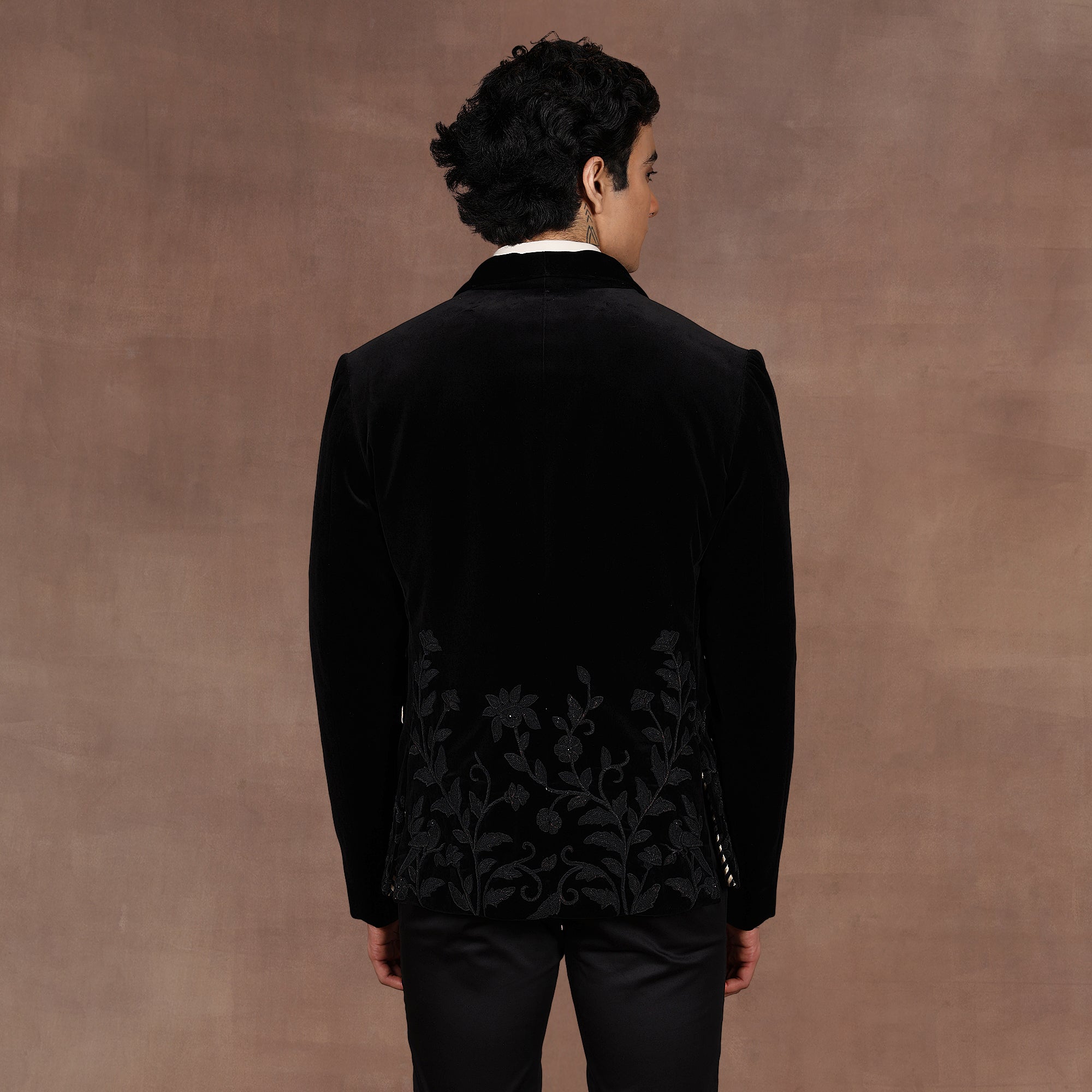 Noir Velvet Tuxedo | EAST