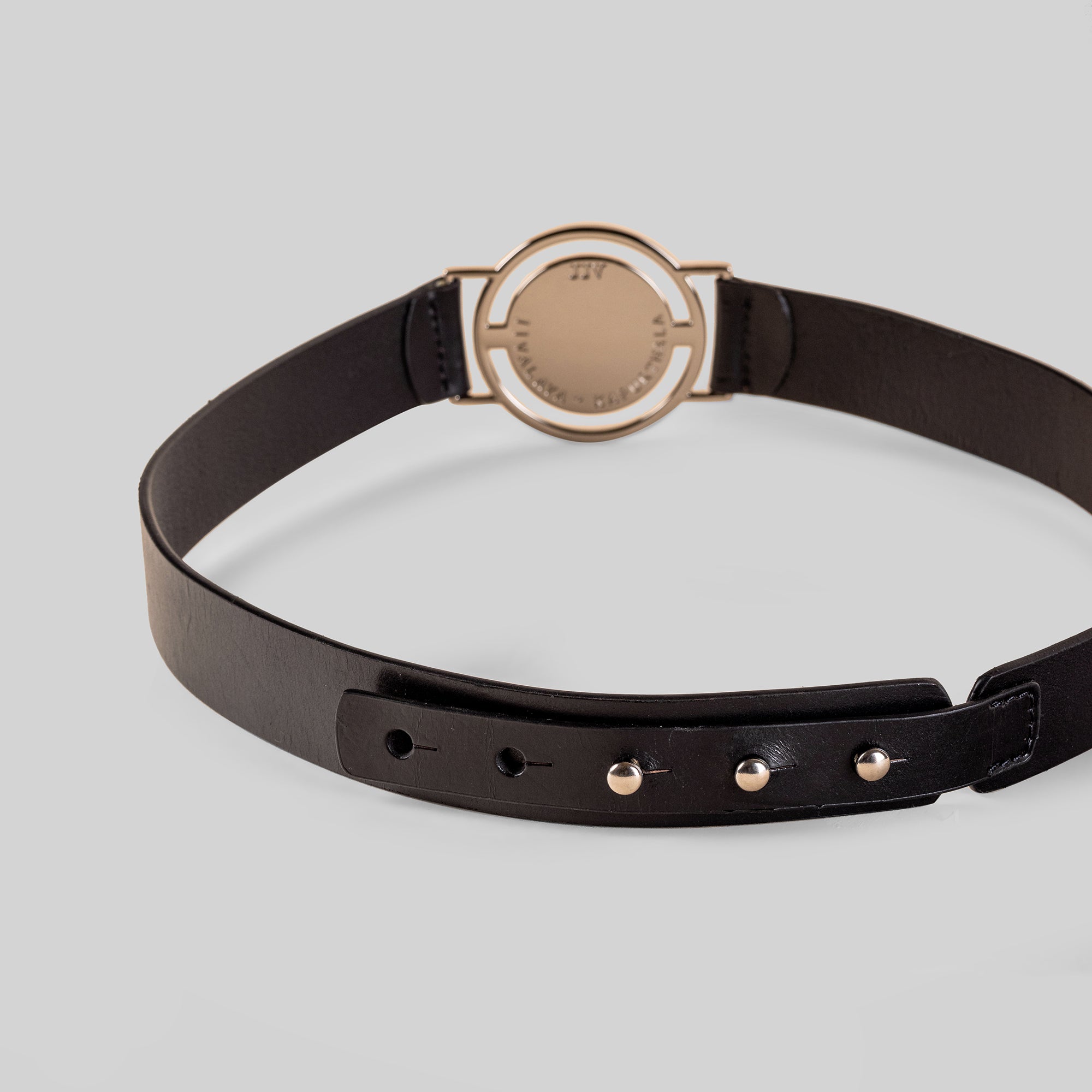 Noir Wide Phoenix Belt