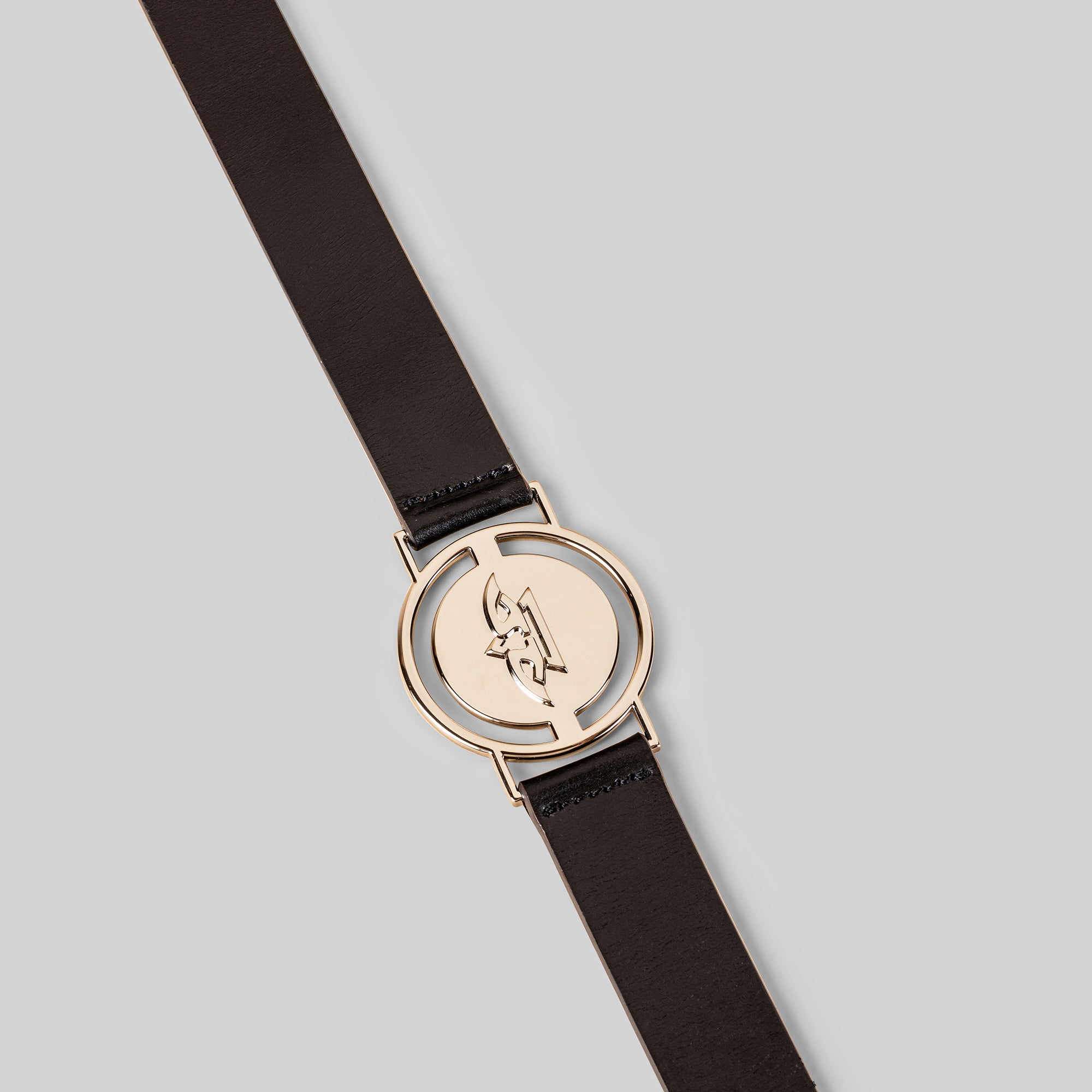 Noir Wide Phoenix Belt