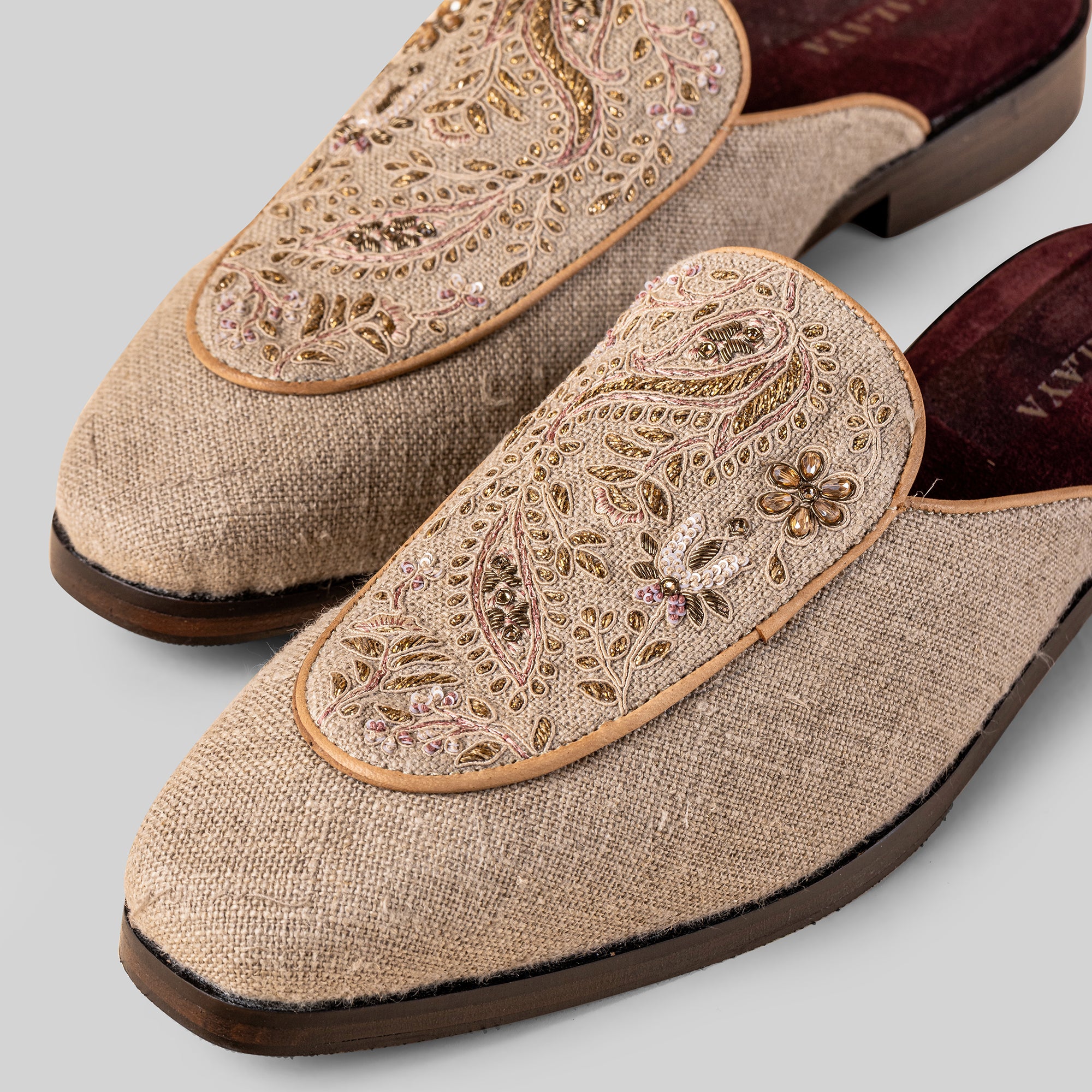 Nugrey Open Toe Loafers