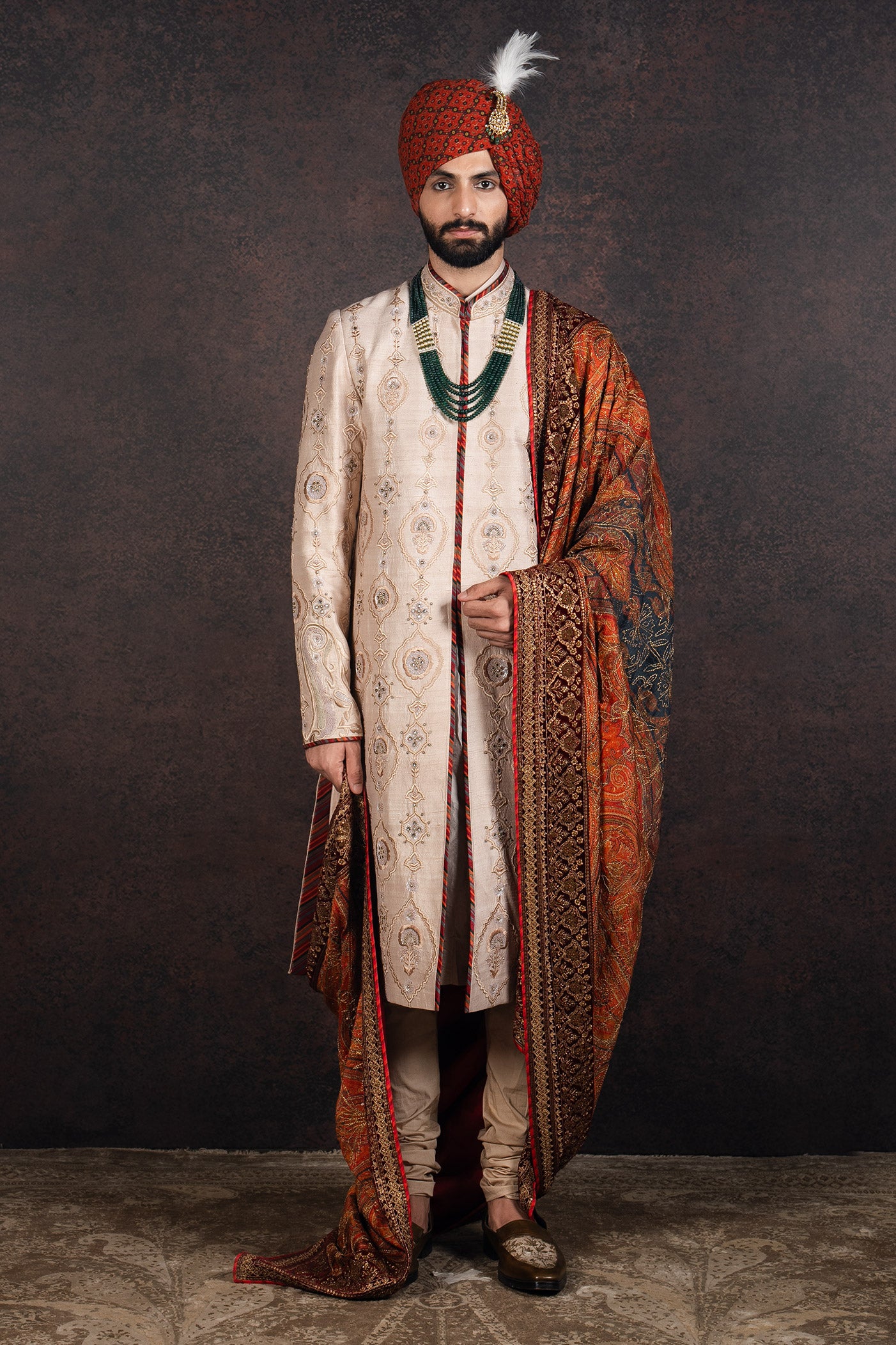 Nugrey Sherwani Set | MURAQQA