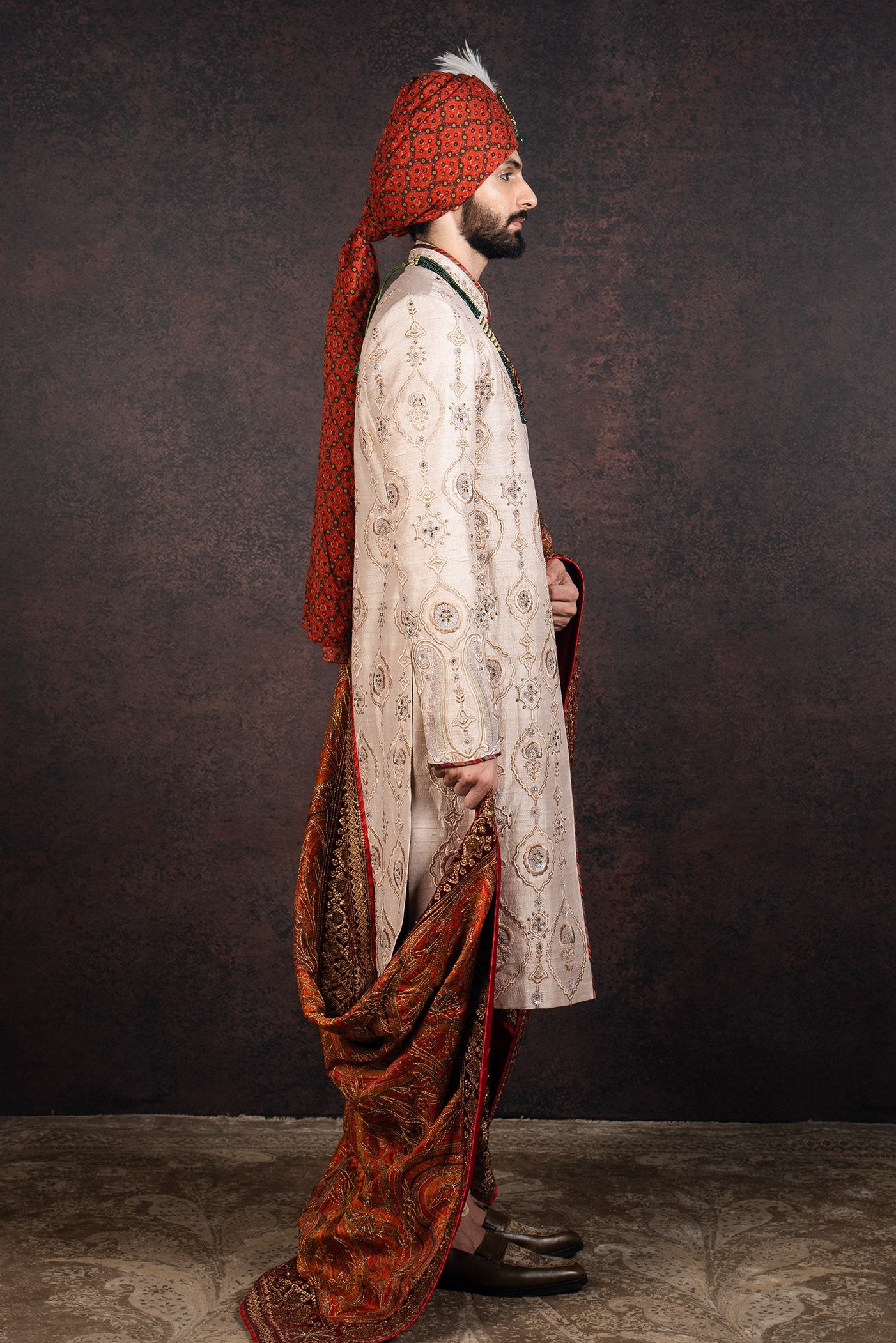 Nugrey Sherwani Set | MURAQQA