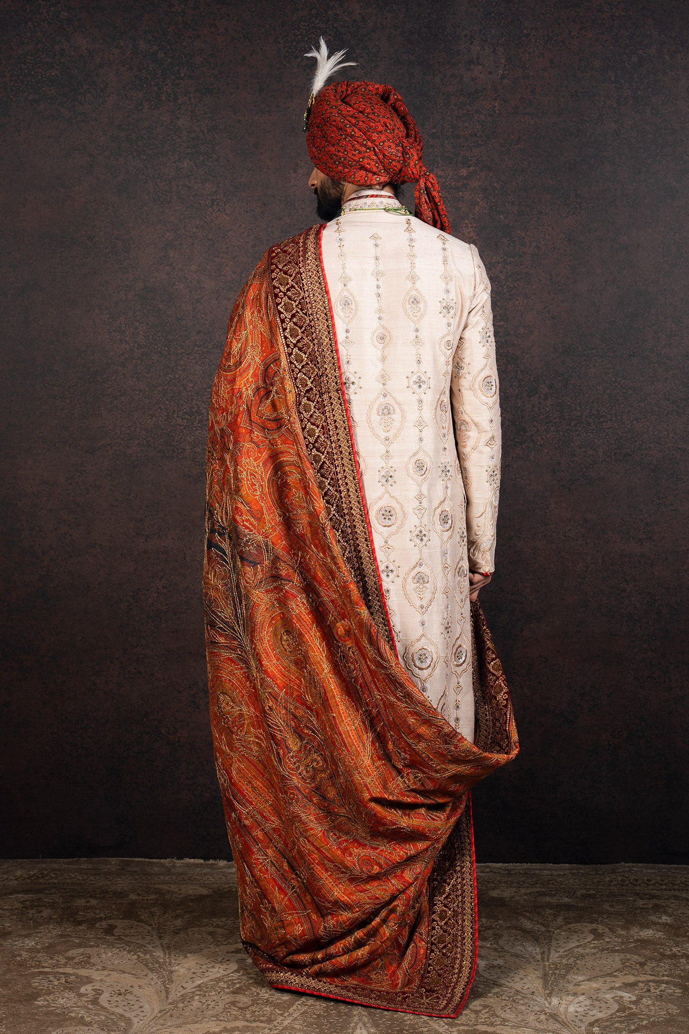 Nugrey Sherwani Set | MURAQQA
