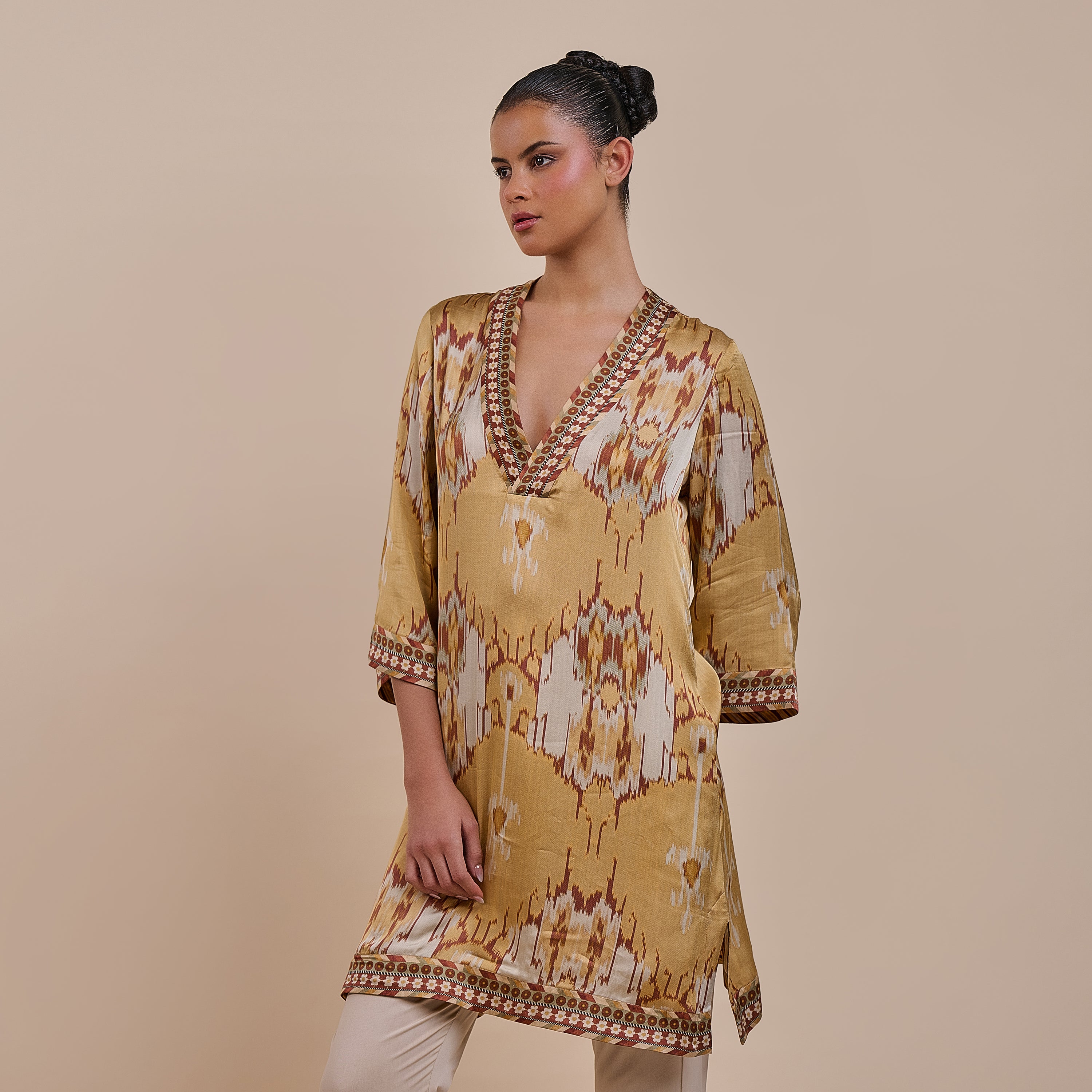 Ochre Yellow Tunic | ATTH