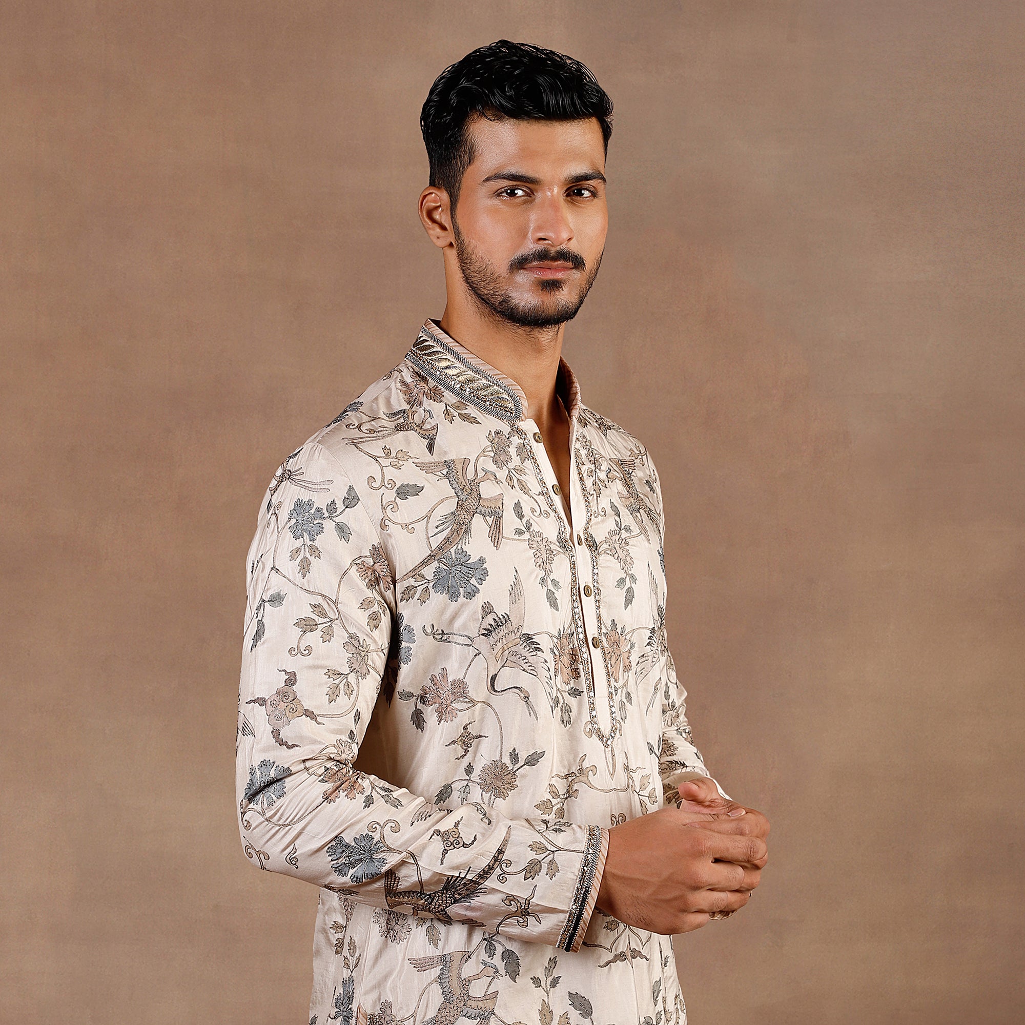 Pearl Ivory Kurta Set | EAST