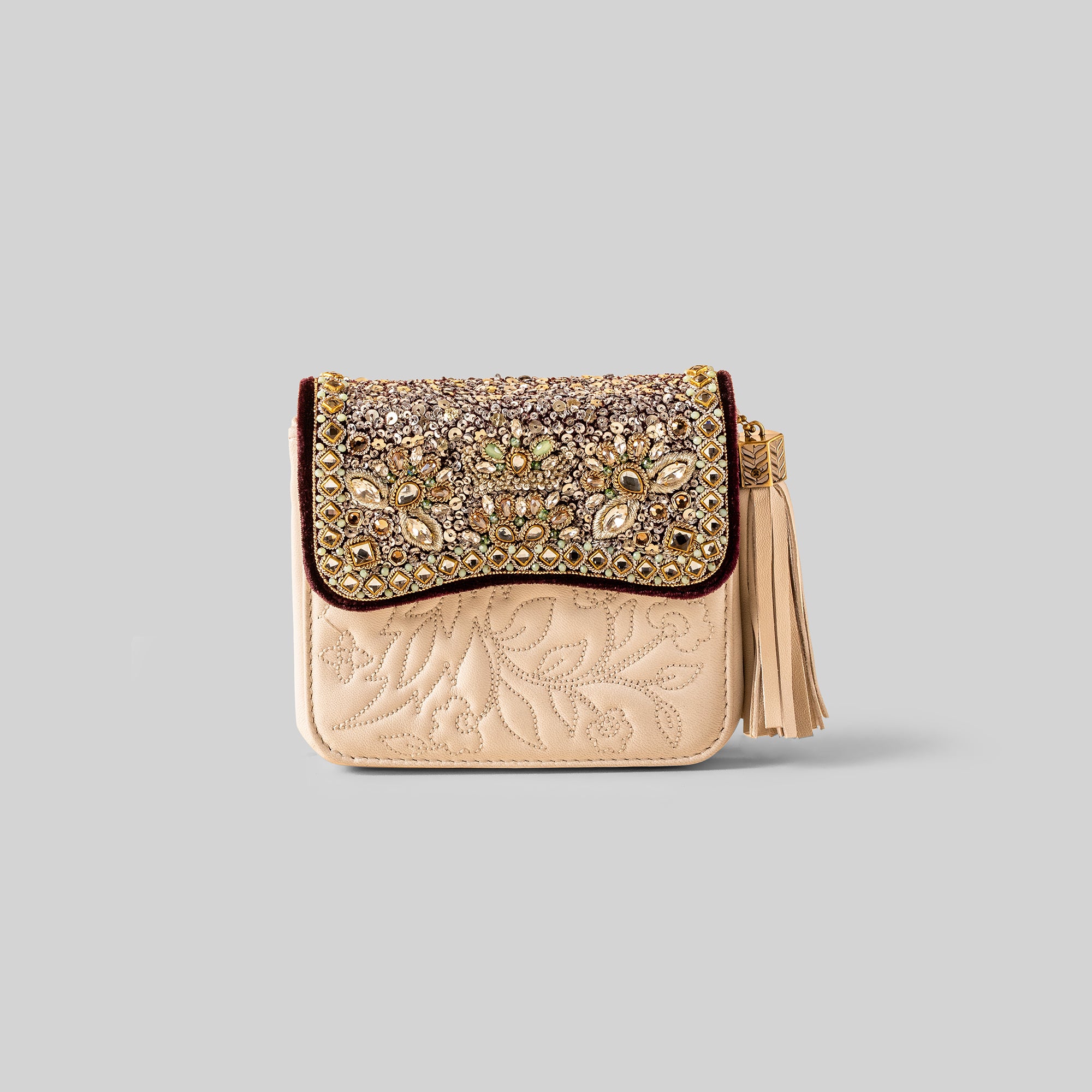 Pearl Ivory Mini Flap Bag