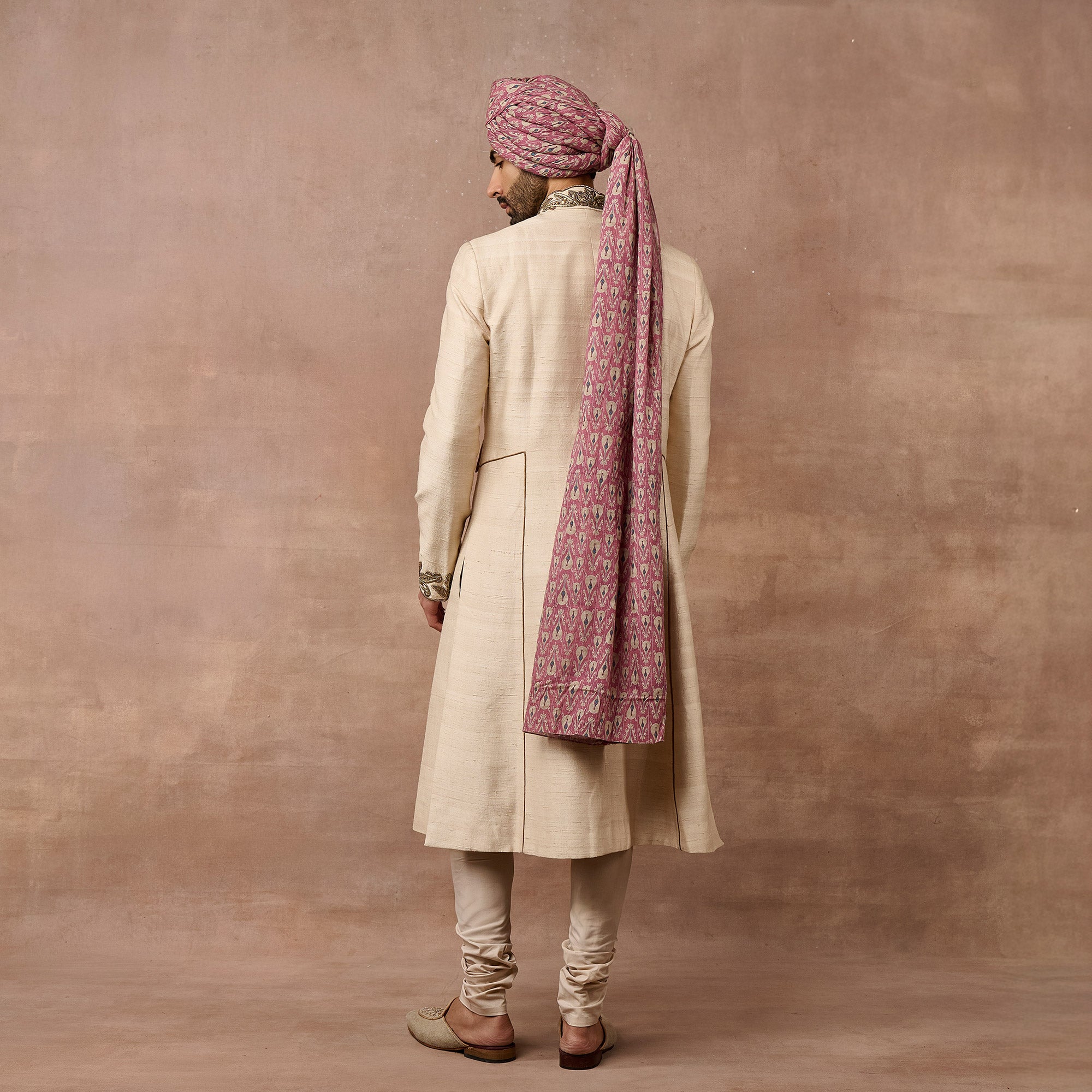 Pearl Ivory Sherwani Set | EAST