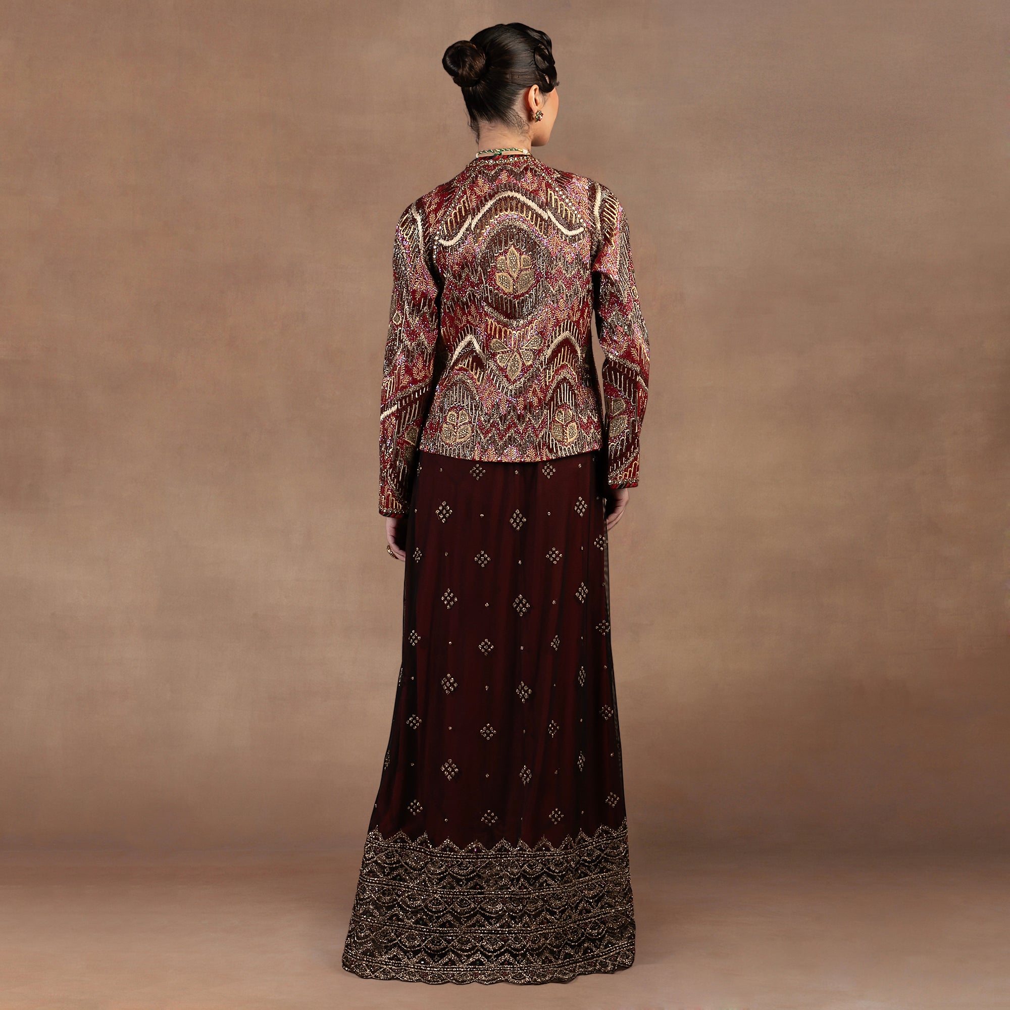 Red Ikat Alika Jacket | EAST