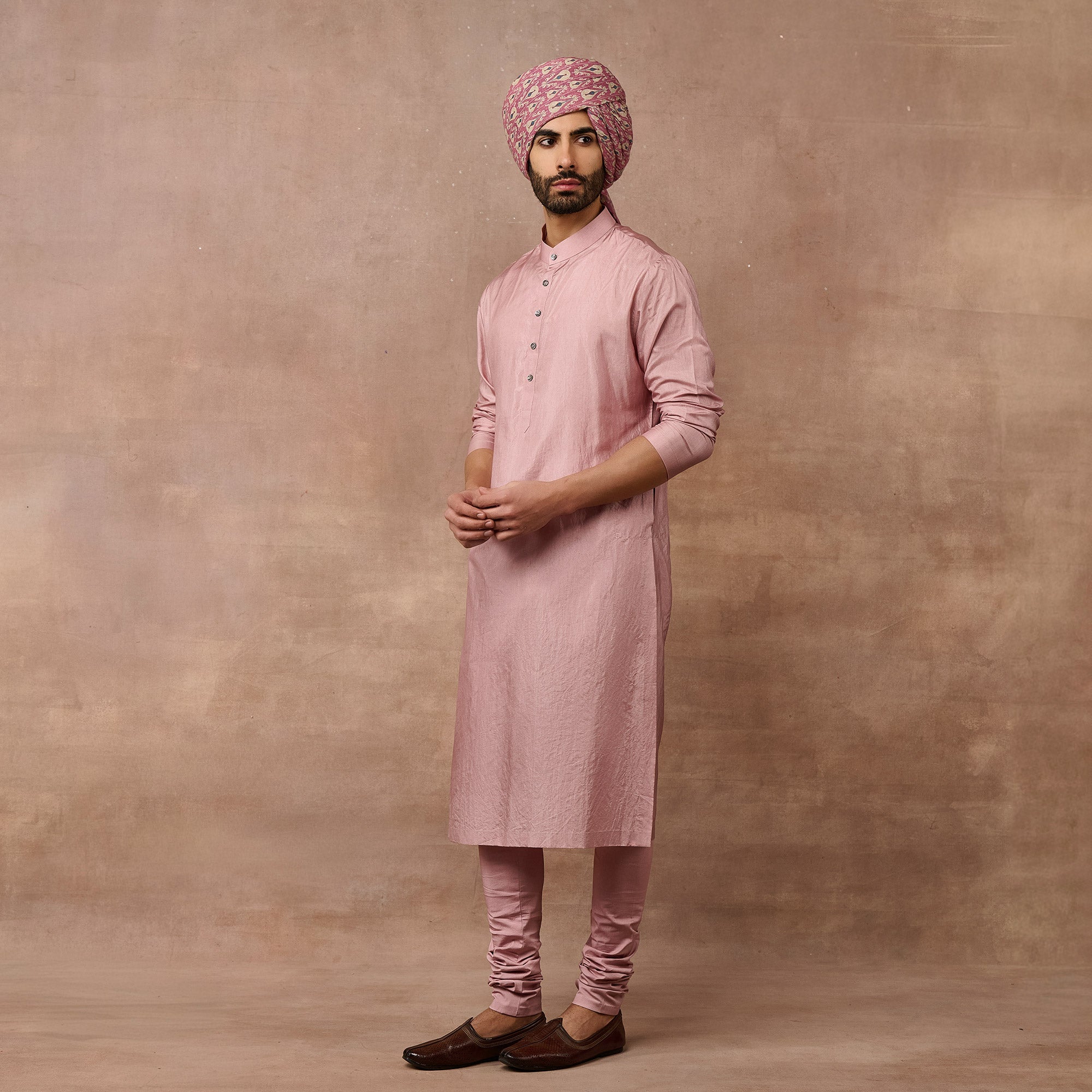 Rose Pink Sherwani Set | EAST