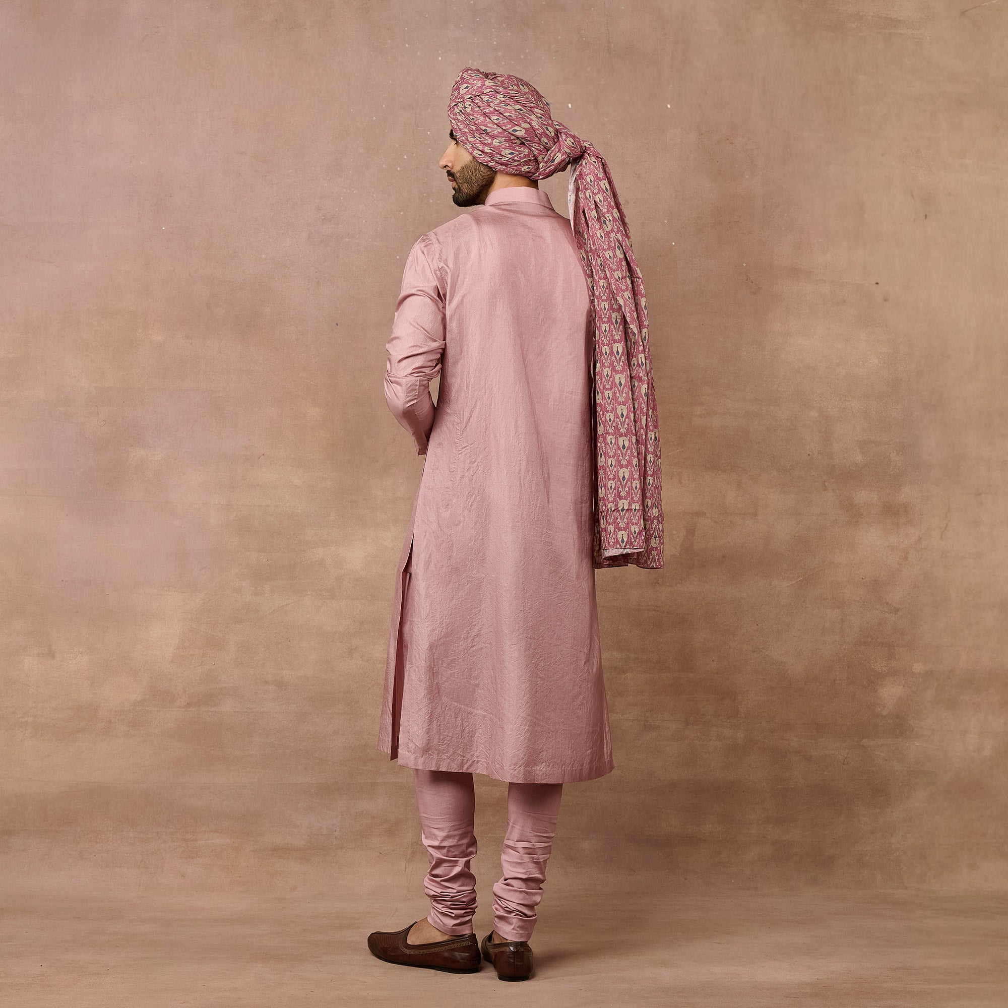Rose Pink Sherwani Set | EAST
