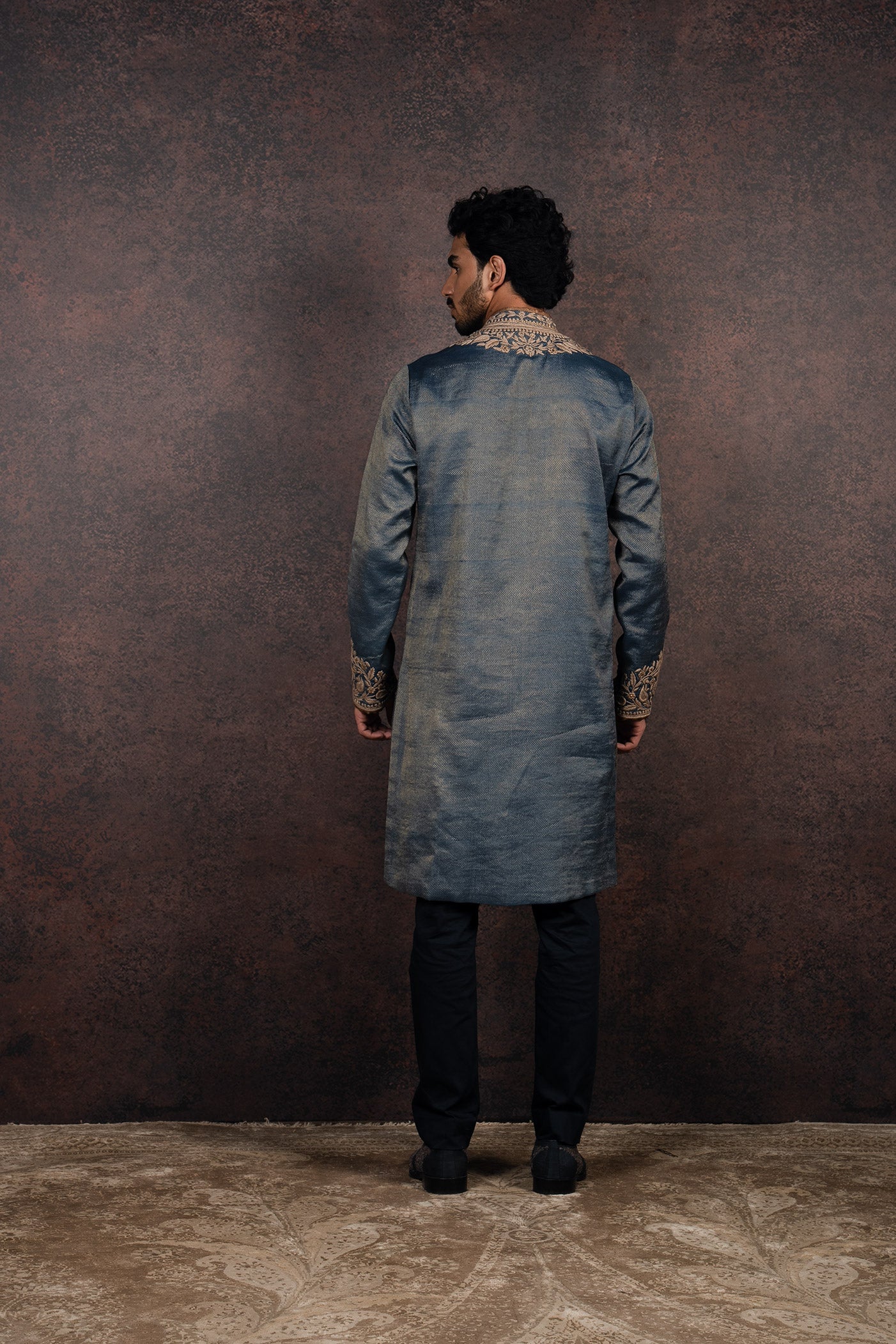 Royal Blue Kurta Set | MURAQQA