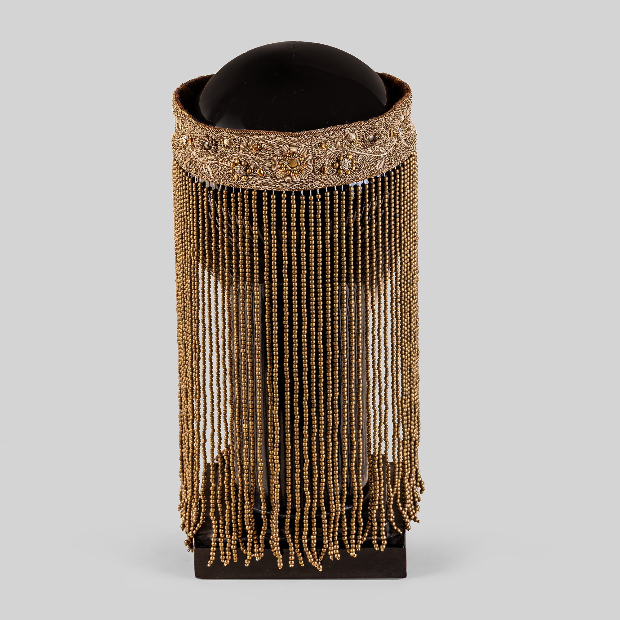 Rust Brown Embroidered Sehera