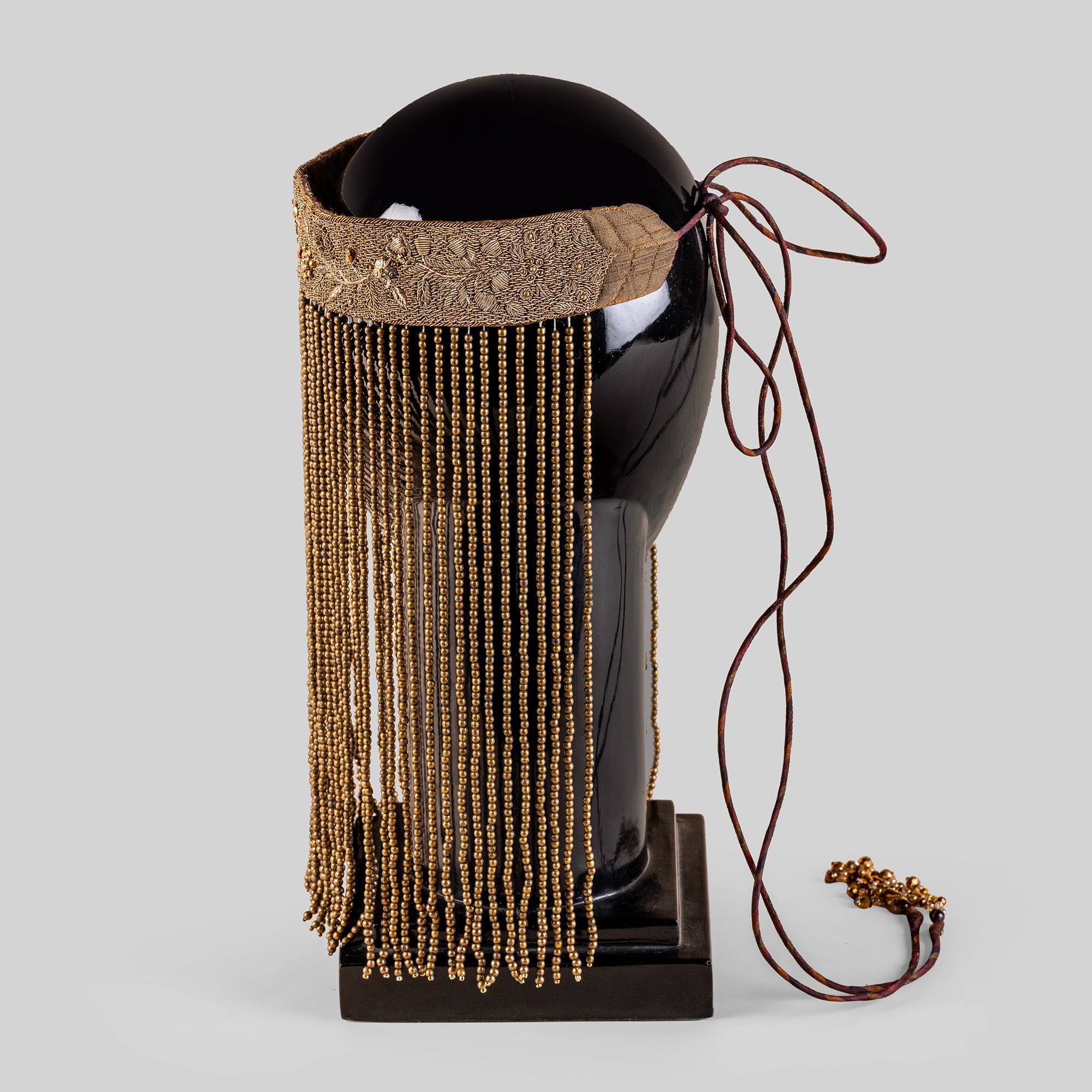 Rust Brown Embroidered Sehera