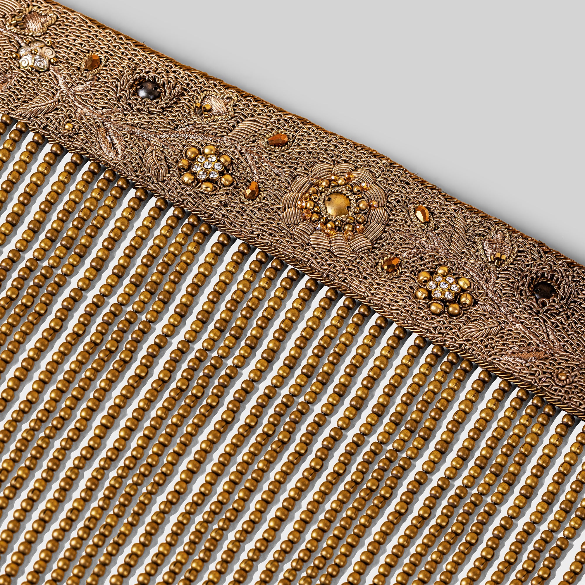 Rust Brown Embroidered Sehera