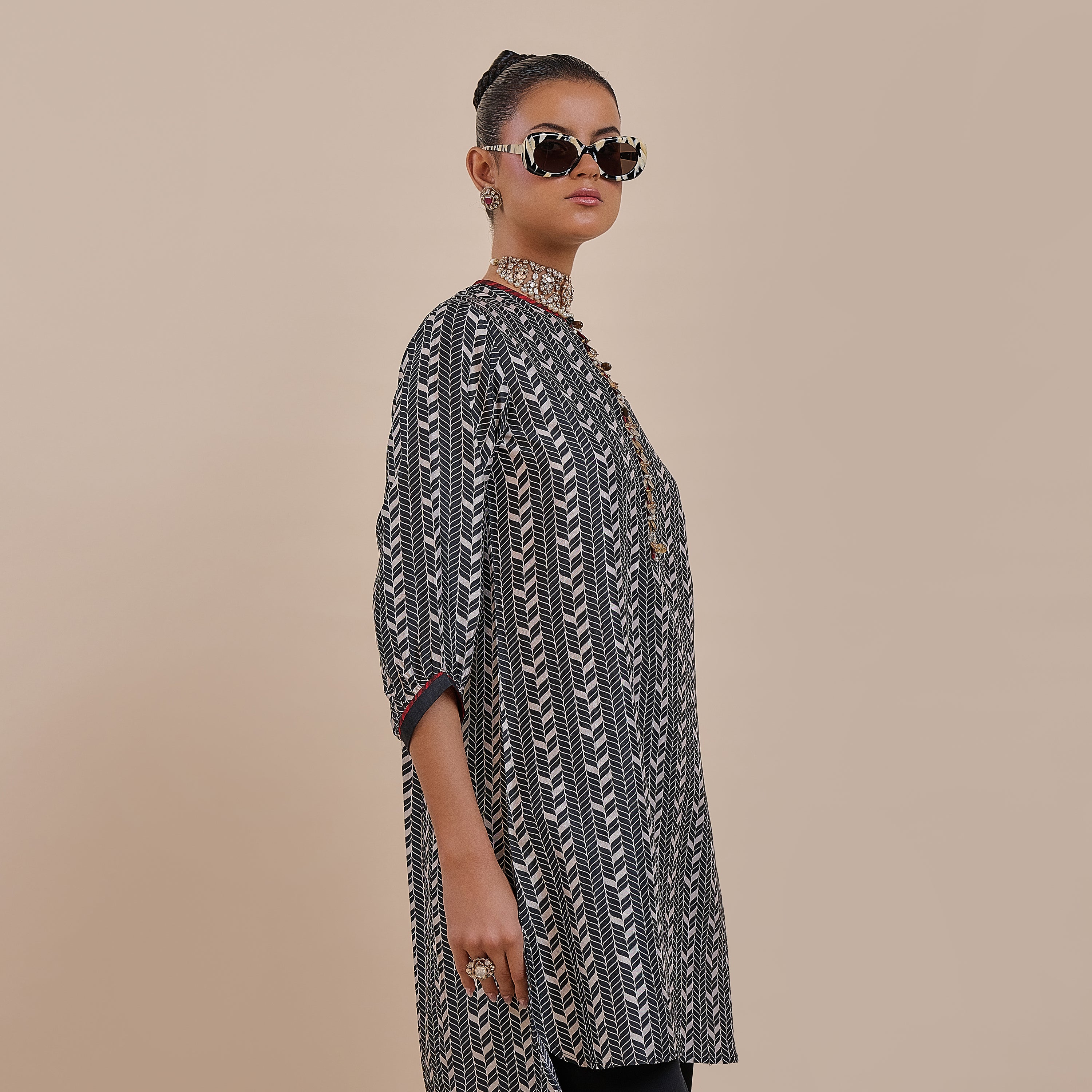 Striped Chevron Tunic | ATTH