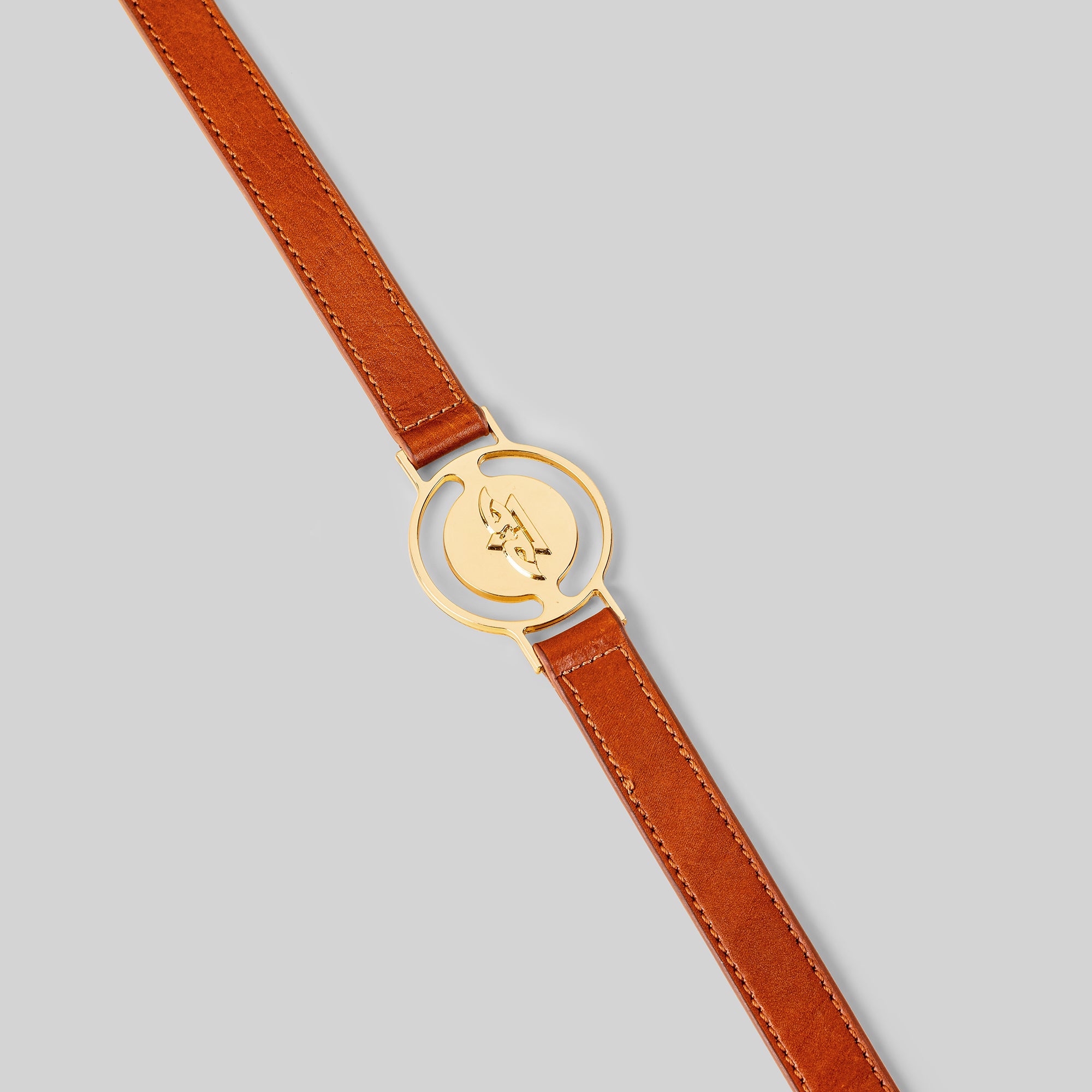 Tan Phoenix Mini Sphere Belt